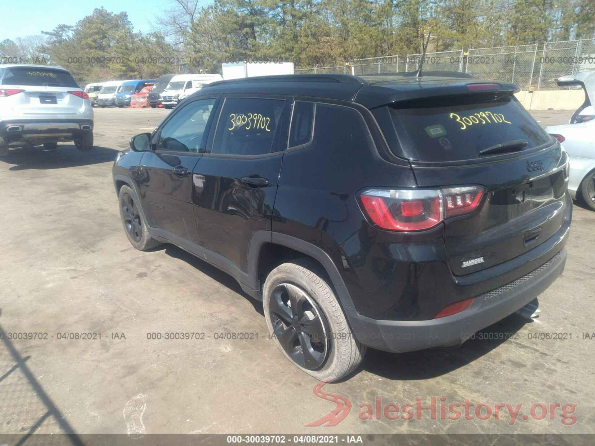 3C4NJDBB9KT619615 2019 JEEP COMPASS