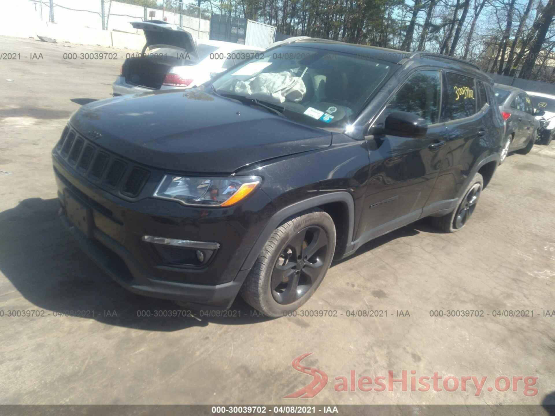 3C4NJDBB9KT619615 2019 JEEP COMPASS