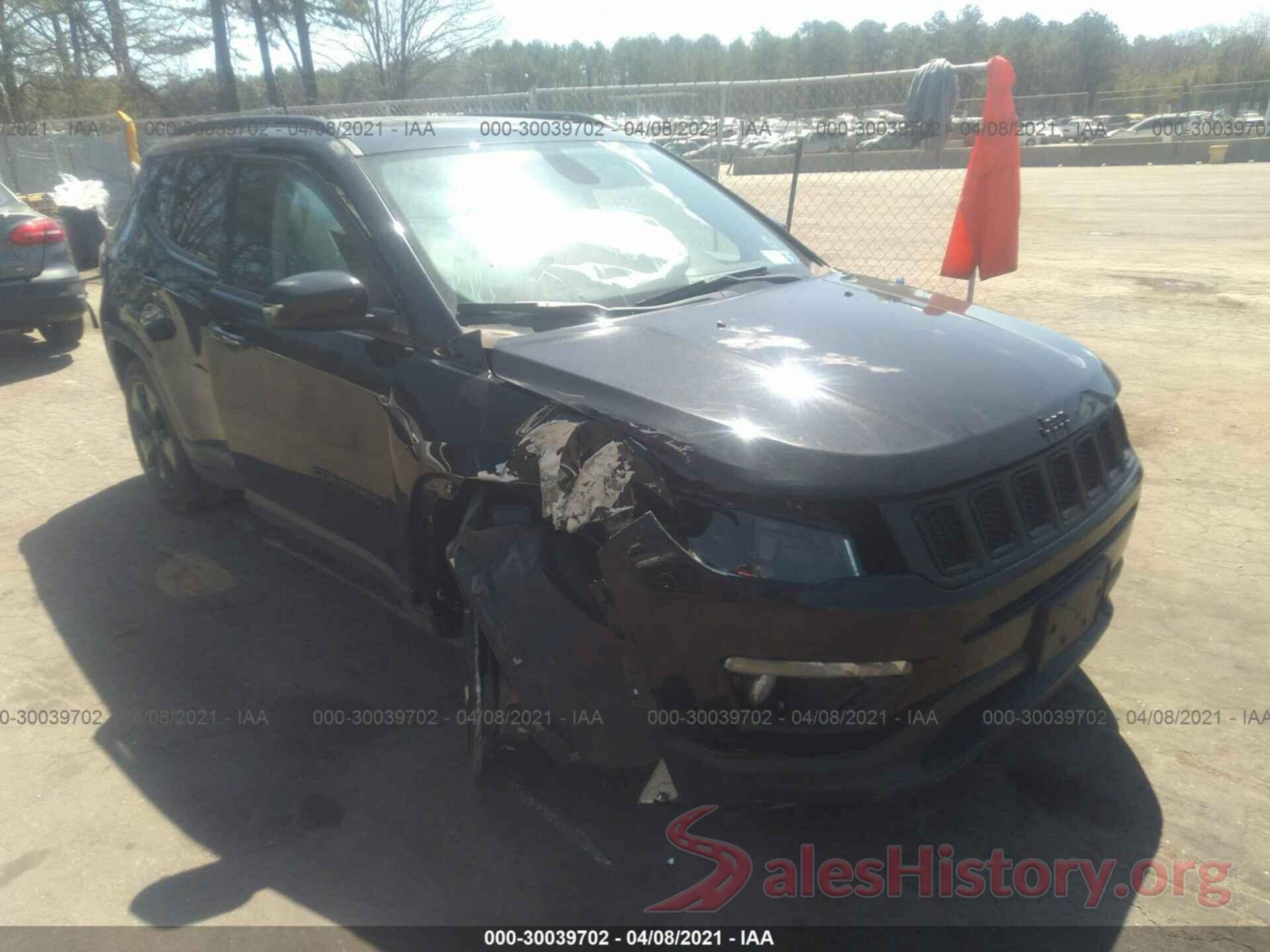 3C4NJDBB9KT619615 2019 JEEP COMPASS