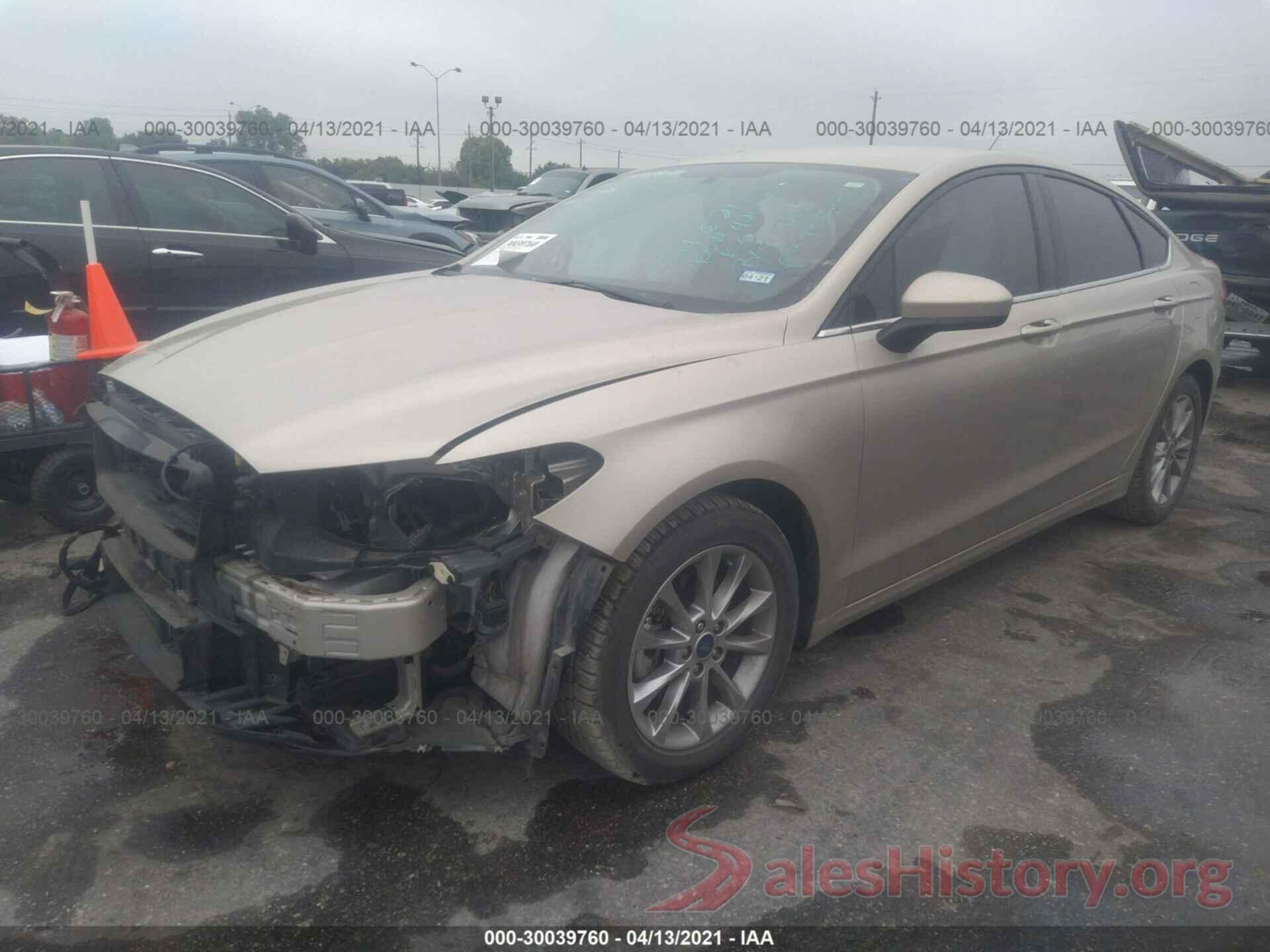 3FA6P0H77HR342408 2017 FORD FUSION