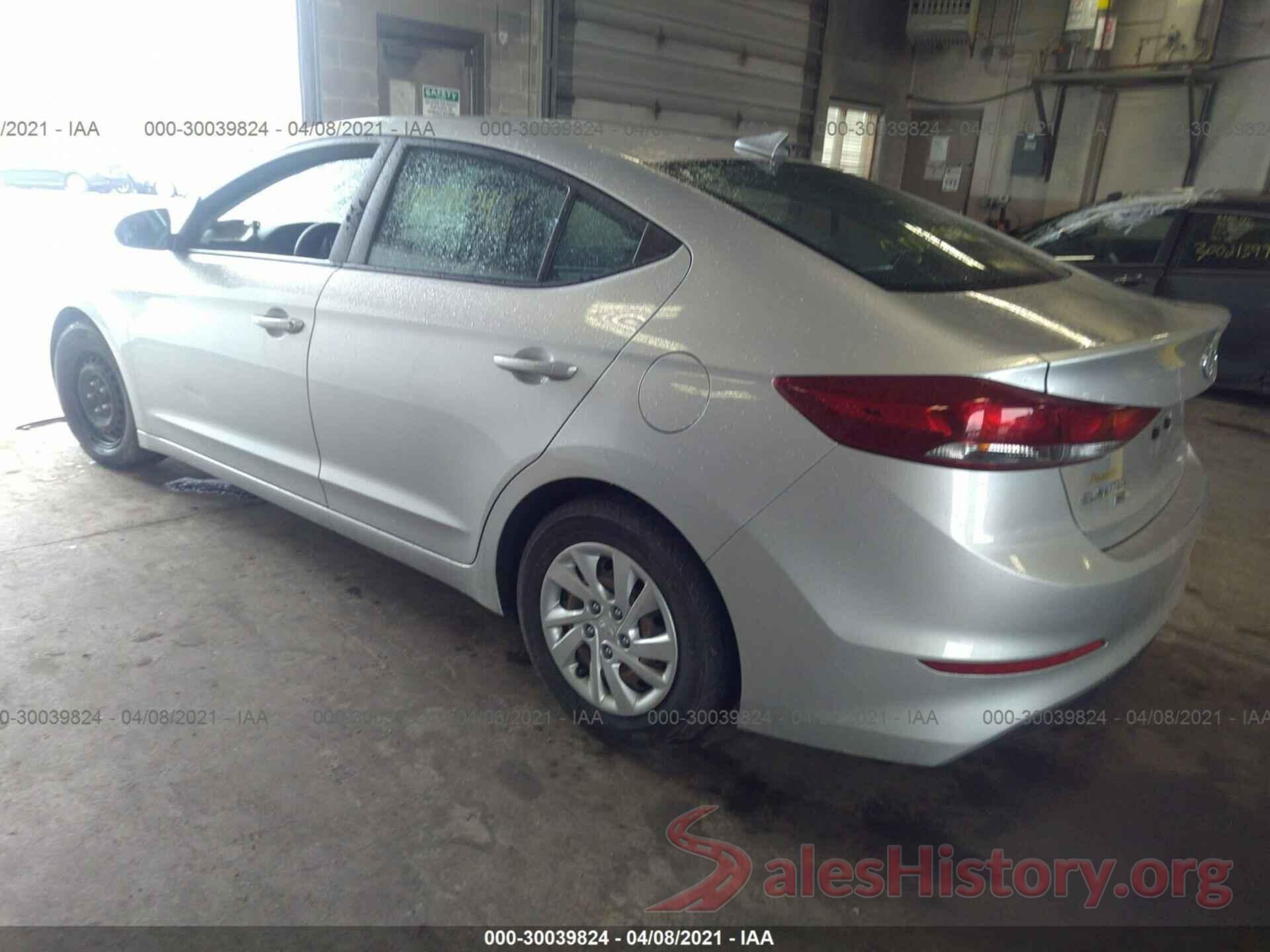 5NPD74LF6HH104334 2017 HYUNDAI ELANTRA