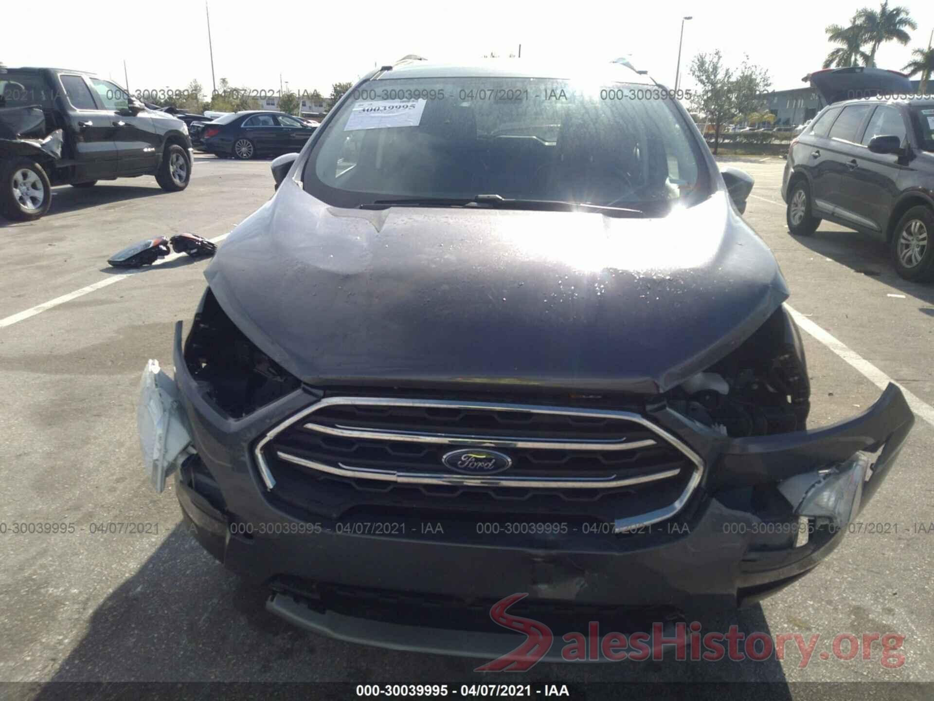 MAJ6S3KL2MC400603 2021 FORD ECOSPORT