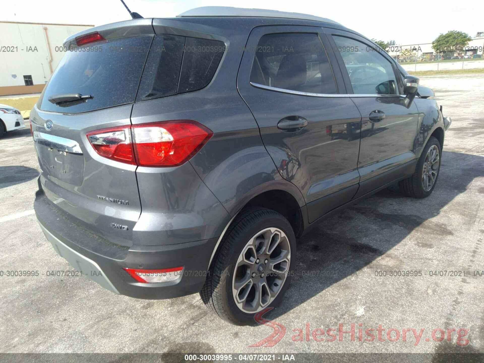 MAJ6S3KL2MC400603 2021 FORD ECOSPORT