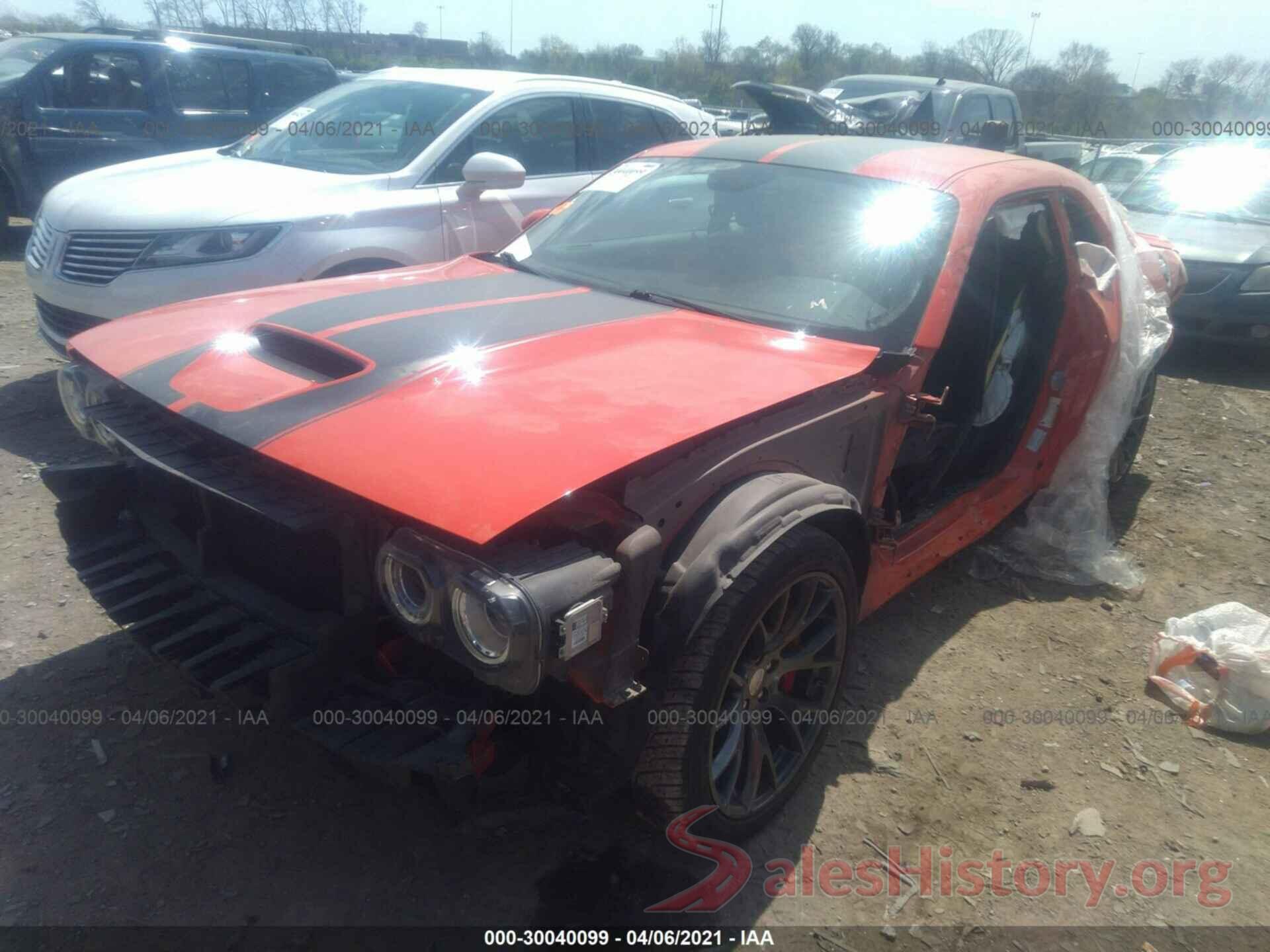 2C3CDZDJ8GH300789 2016 DODGE CHALLENGER