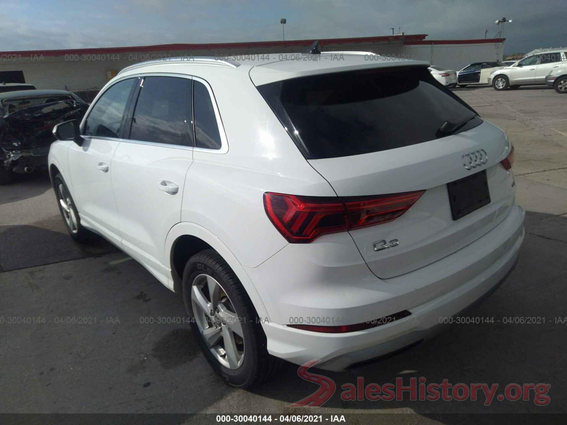 WA1AECF31L1033588 2020 AUDI Q3