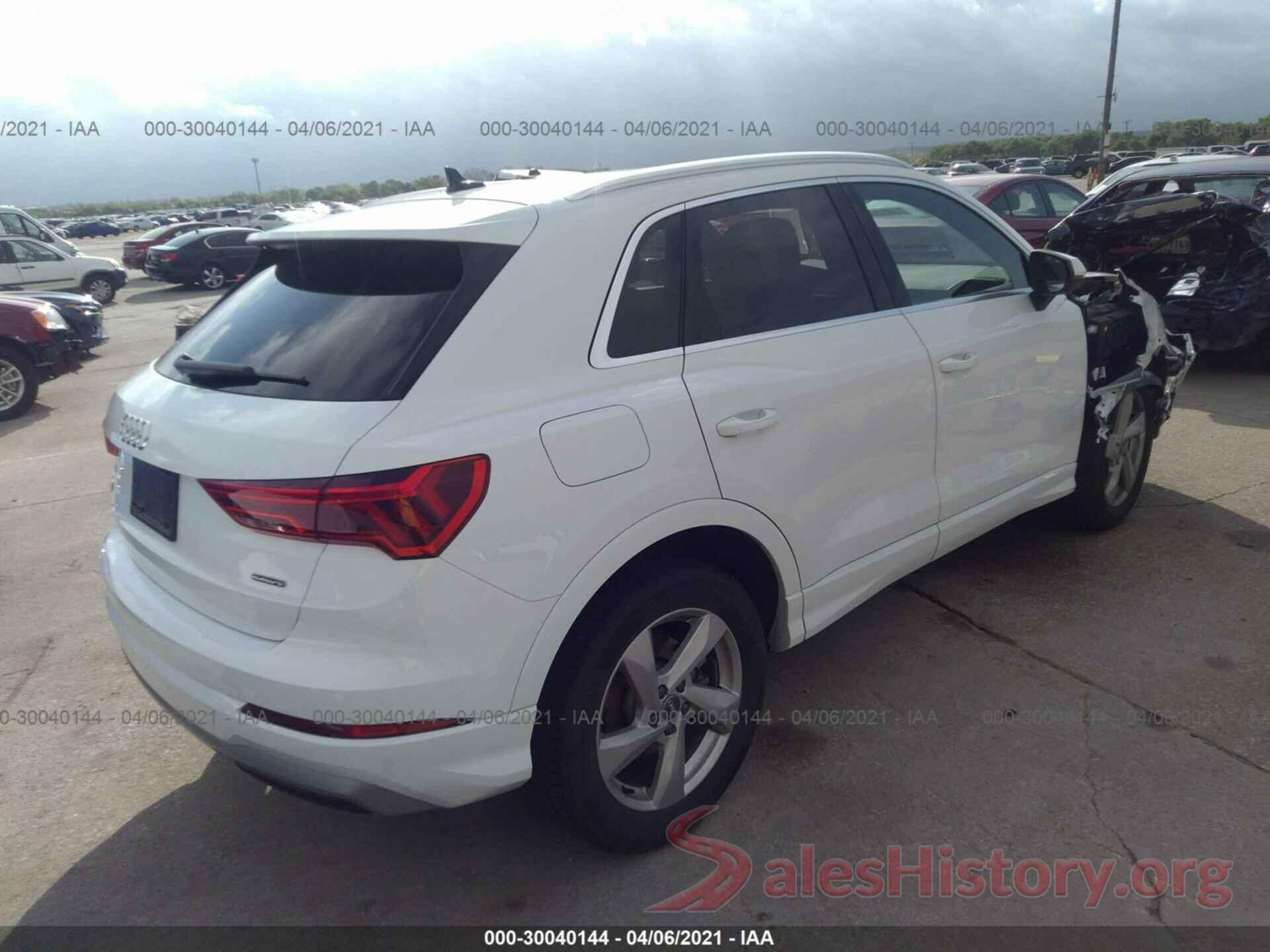 WA1AECF31L1033588 2020 AUDI Q3