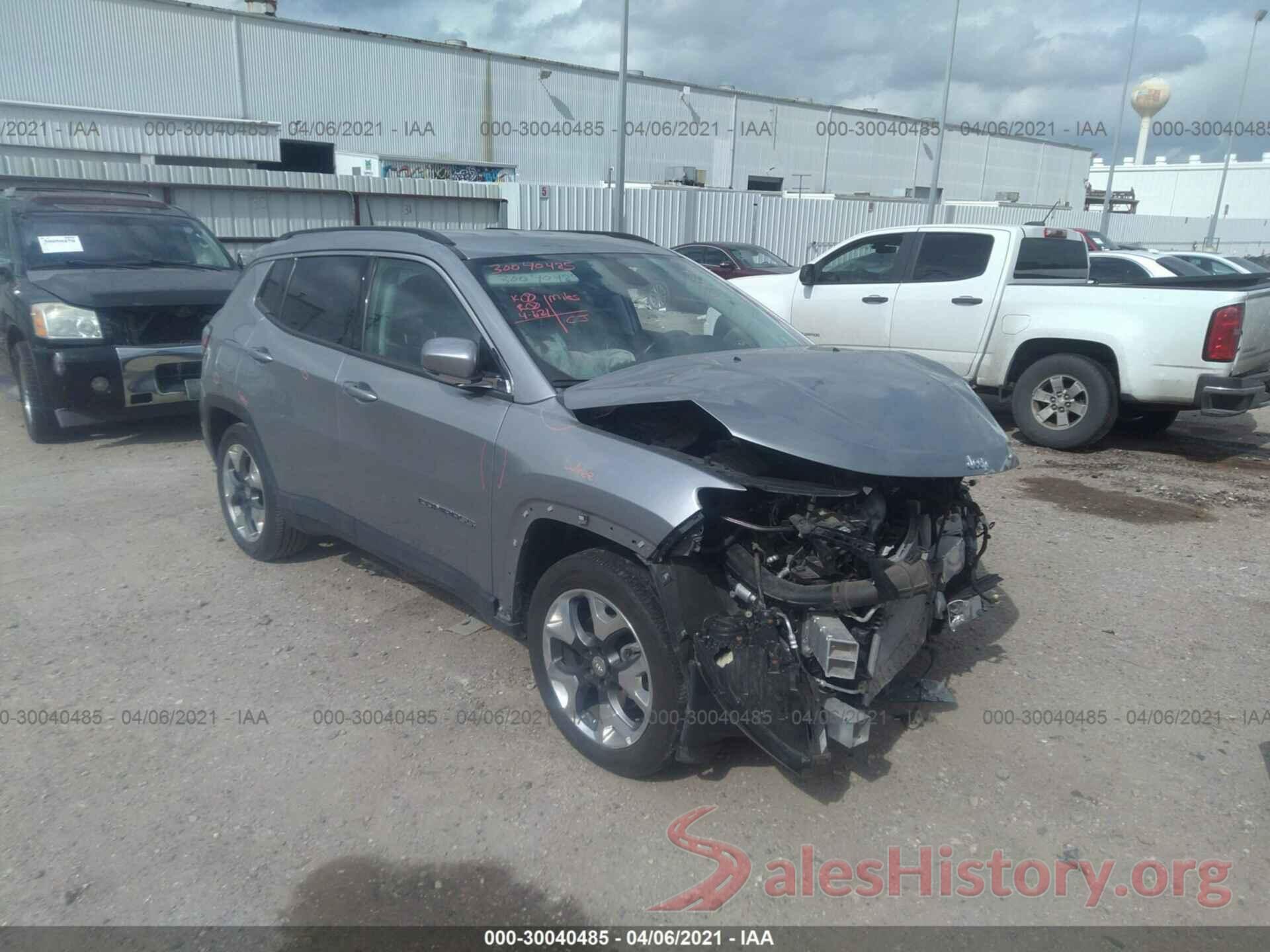 3C4NJCCB6LT123312 2020 JEEP COMPASS