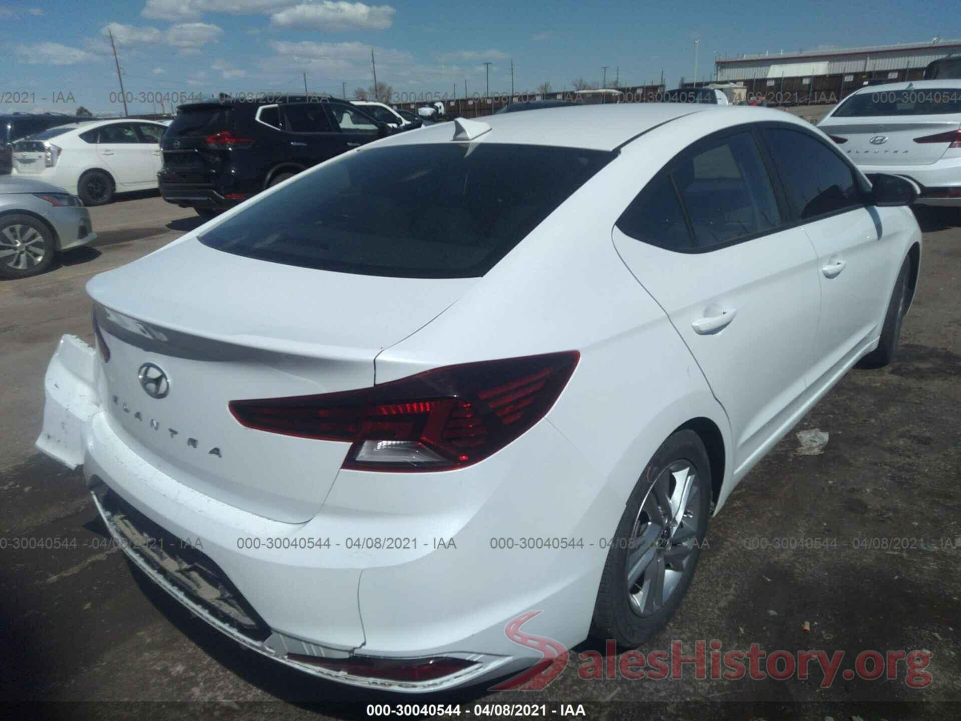 5NPD84LF9LH570040 2020 HYUNDAI ELANTRA