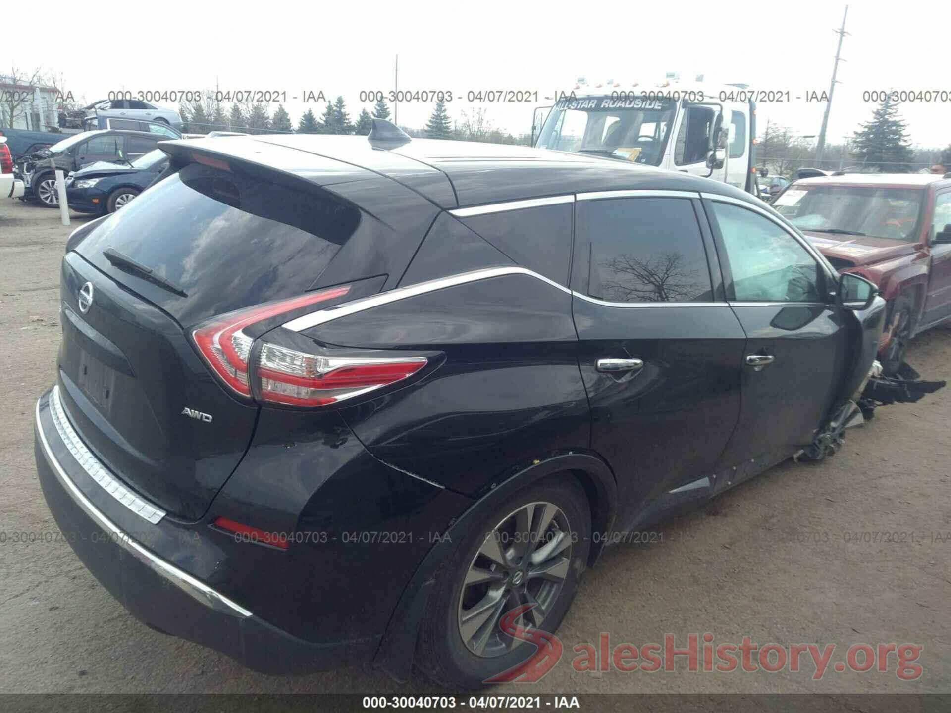 5N1AZ2MH9HN174505 2017 NISSAN MURANO