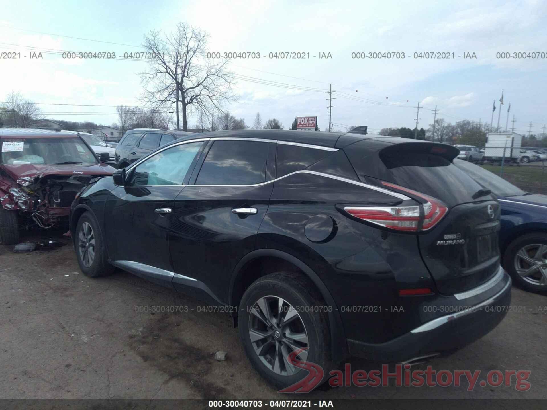 5N1AZ2MH9HN174505 2017 NISSAN MURANO