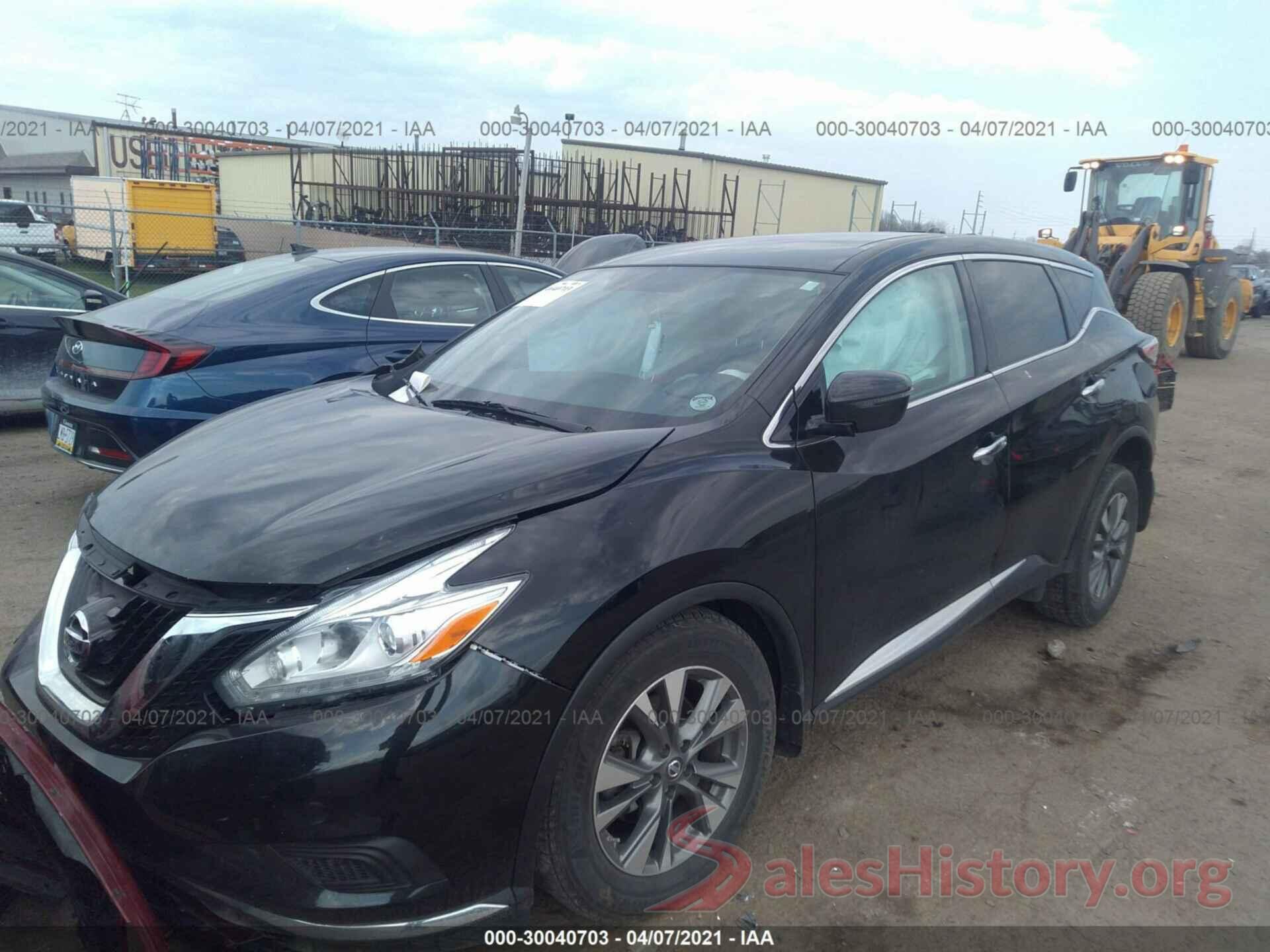 5N1AZ2MH9HN174505 2017 NISSAN MURANO