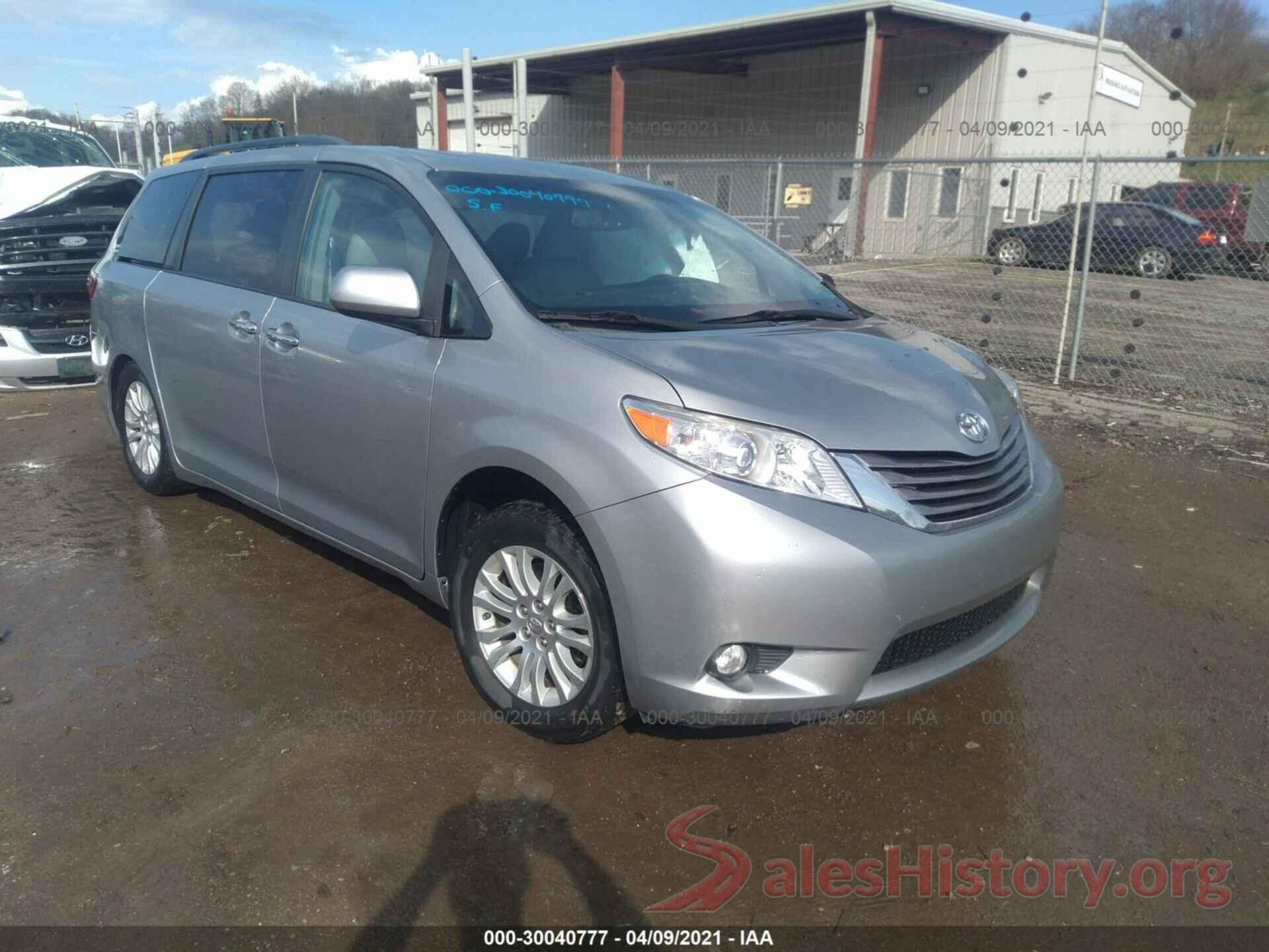 5TDYK3DC2GS756634 2016 TOYOTA SIENNA