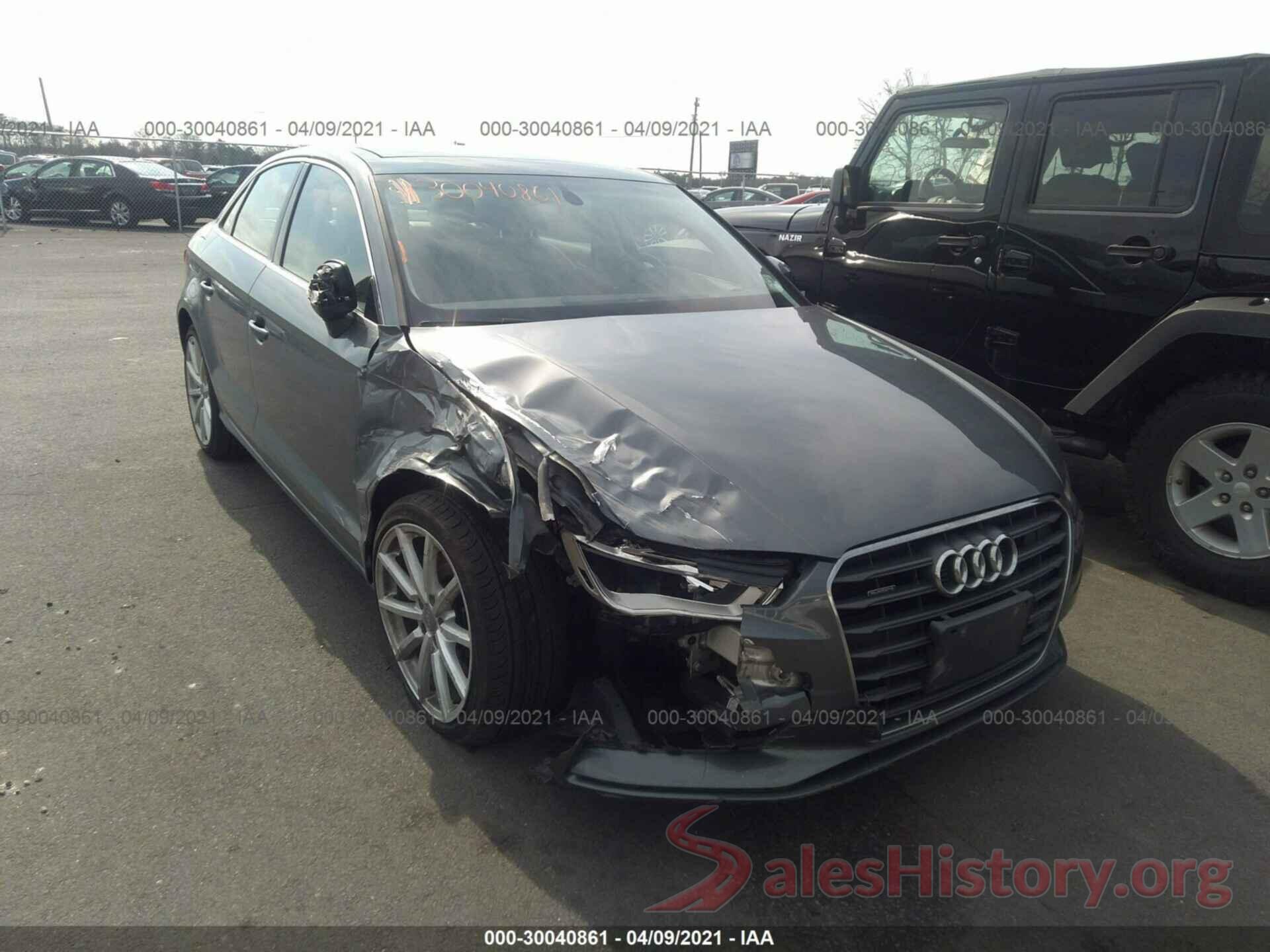 WAUE8GFF3G1028167 2016 AUDI A3