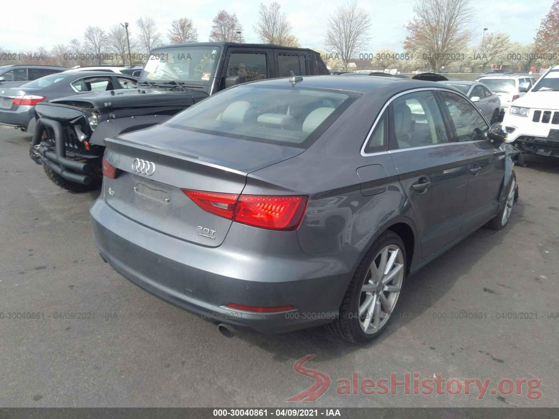 WAUE8GFF3G1028167 2016 AUDI A3