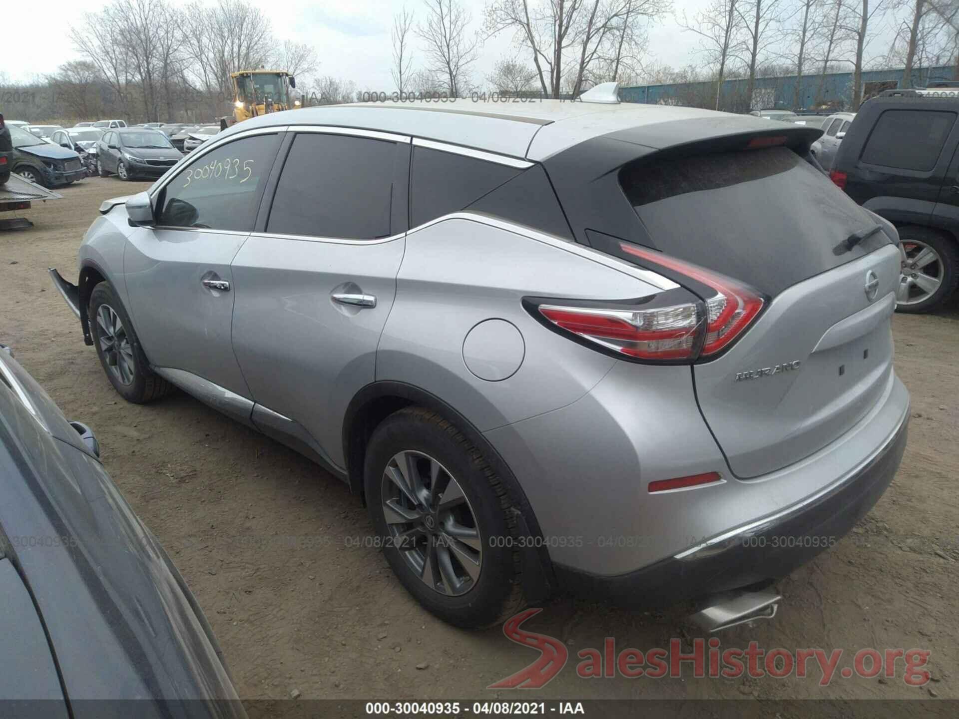 5N1AZ2MH1HN182999 2017 NISSAN MURANO