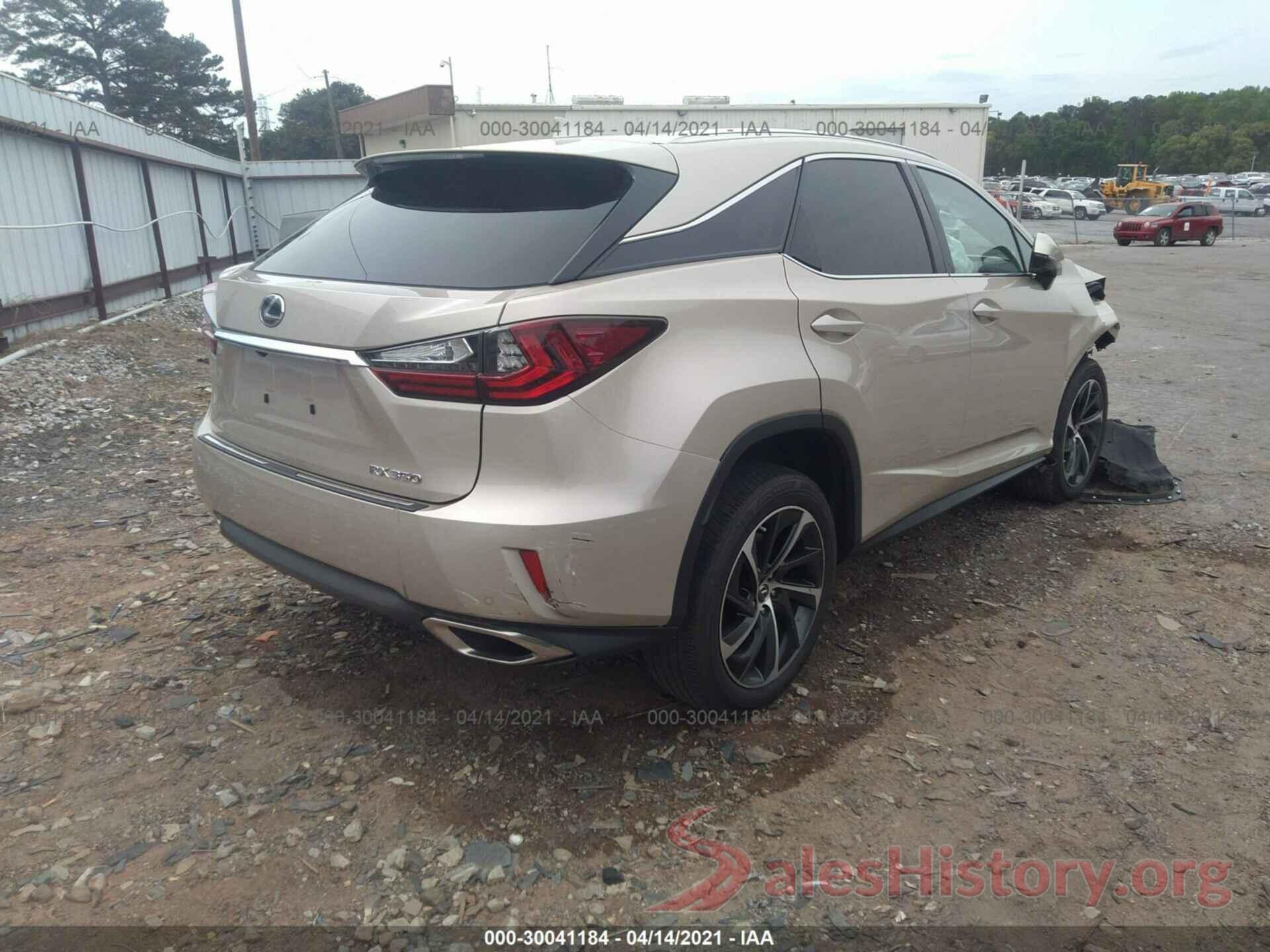 2T2ZZMCA3KC150343 2019 LEXUS RX