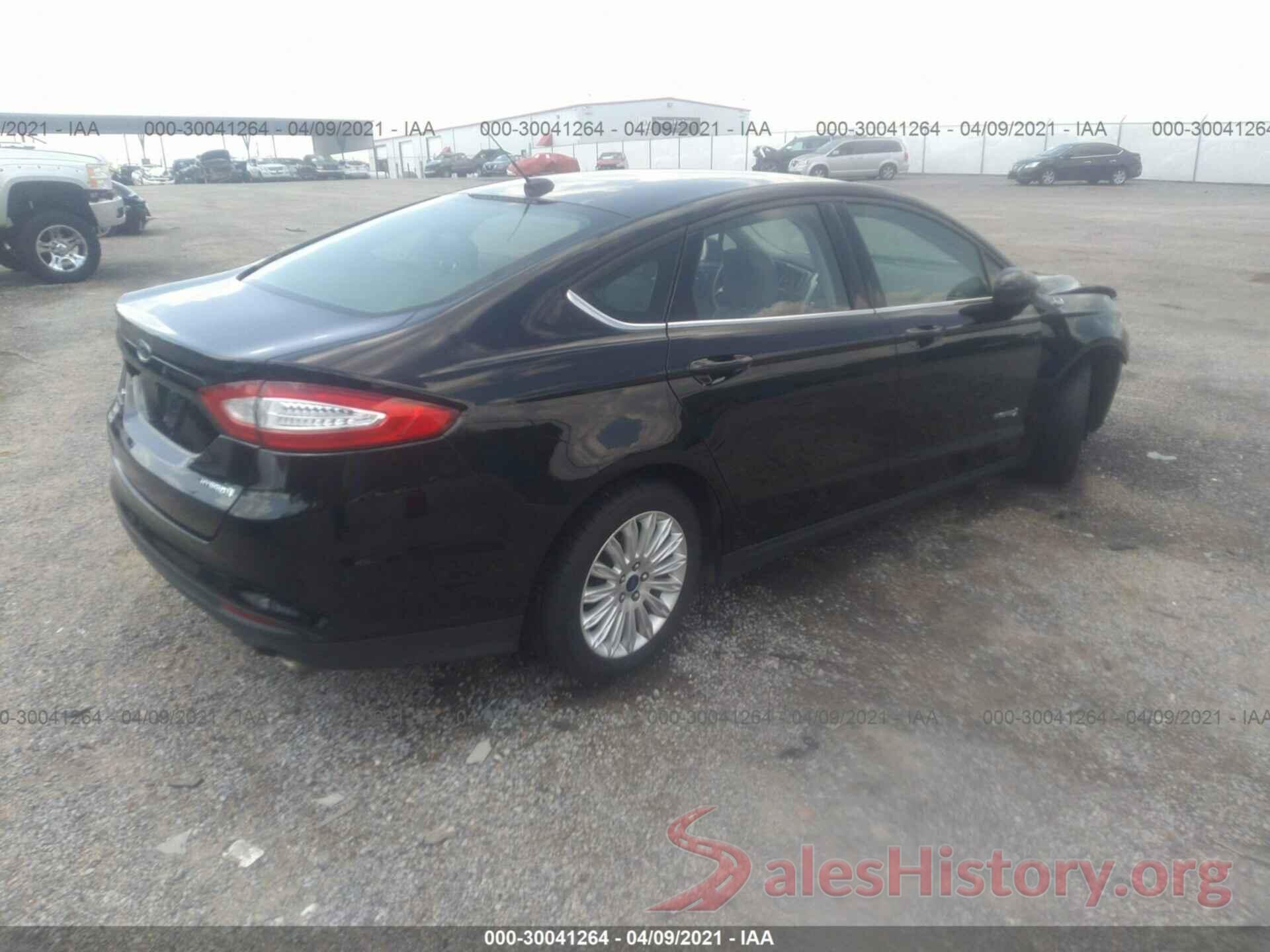 3FA6P0UU4GR126249 2016 FORD FUSION