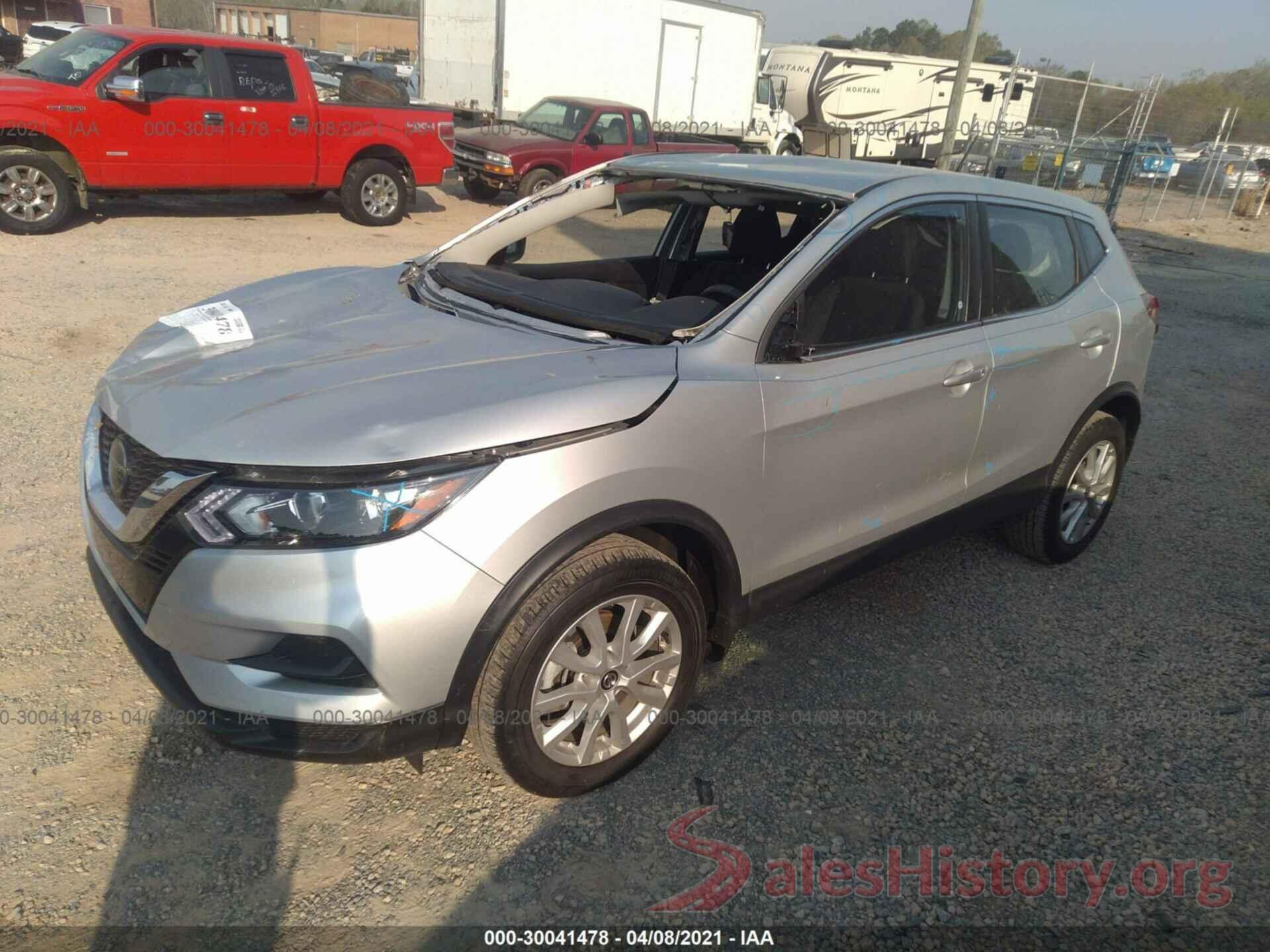 JN1BJ1CV2LW262853 2020 NISSAN ROGUE SPORT