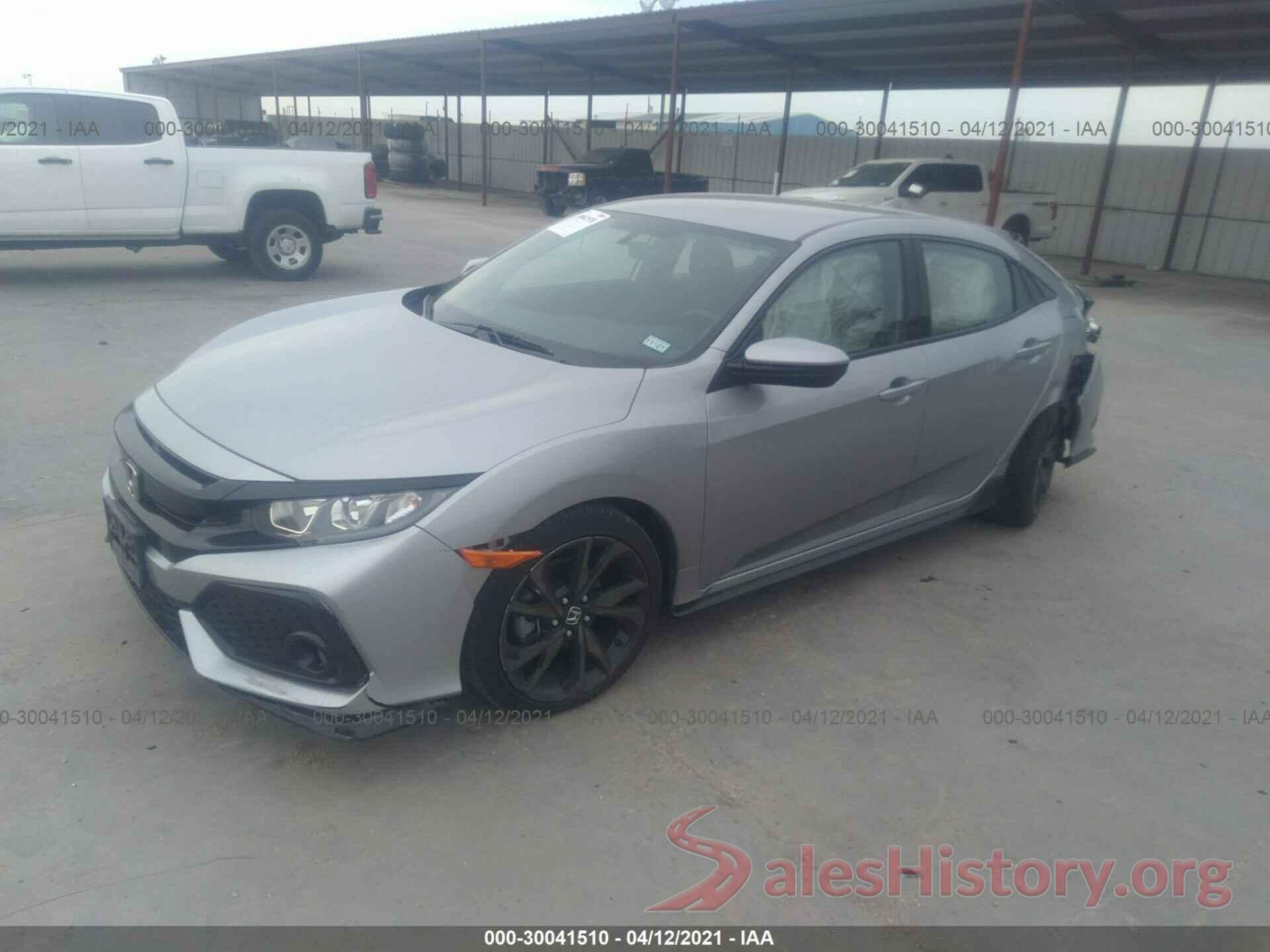 SHHFK7G43JU206355 2018 HONDA CIVIC HATCHBACK