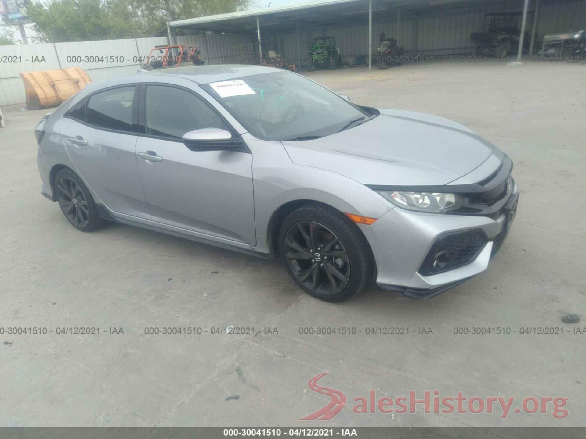 SHHFK7G43JU206355 2018 HONDA CIVIC HATCHBACK