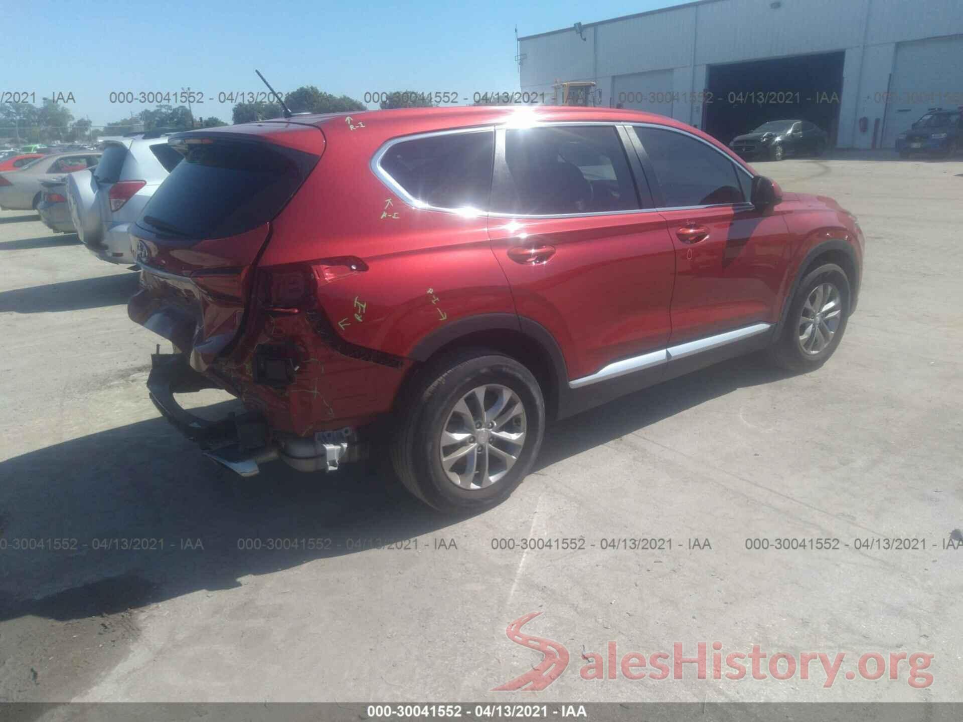 5NMS23AD3KH100618 2019 HYUNDAI SANTA FE