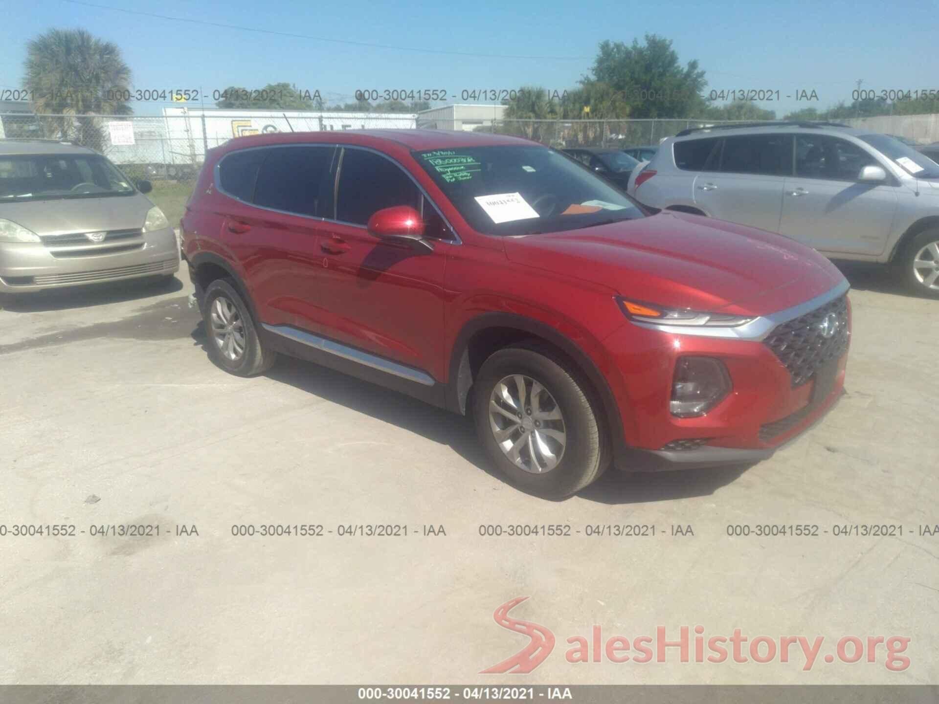 5NMS23AD3KH100618 2019 HYUNDAI SANTA FE