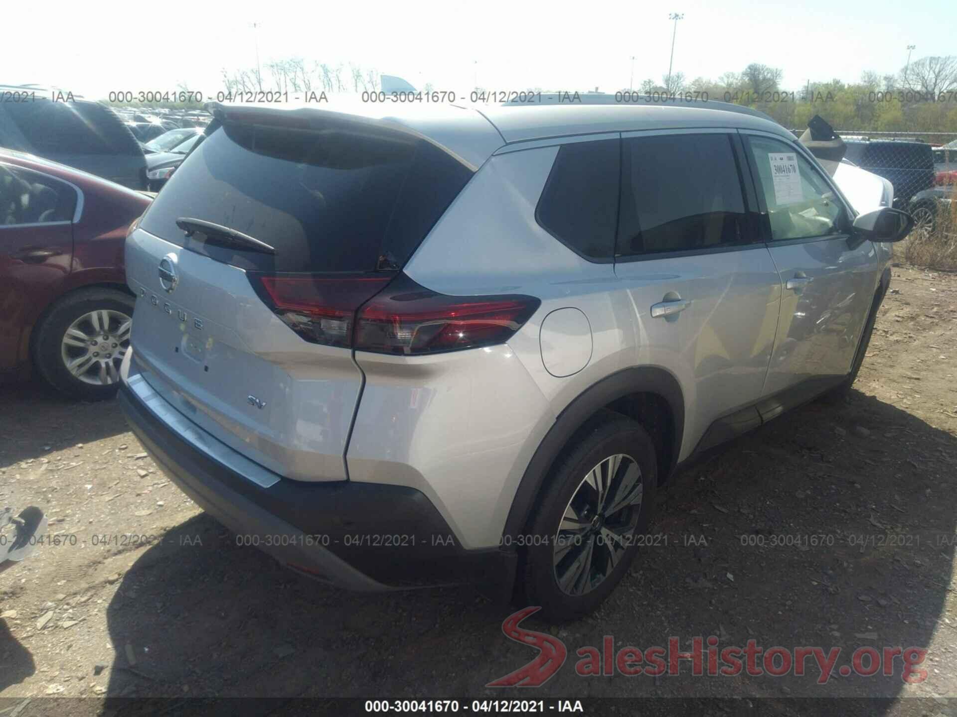 5N1AT3BA7MC673936 2021 NISSAN ROGUE