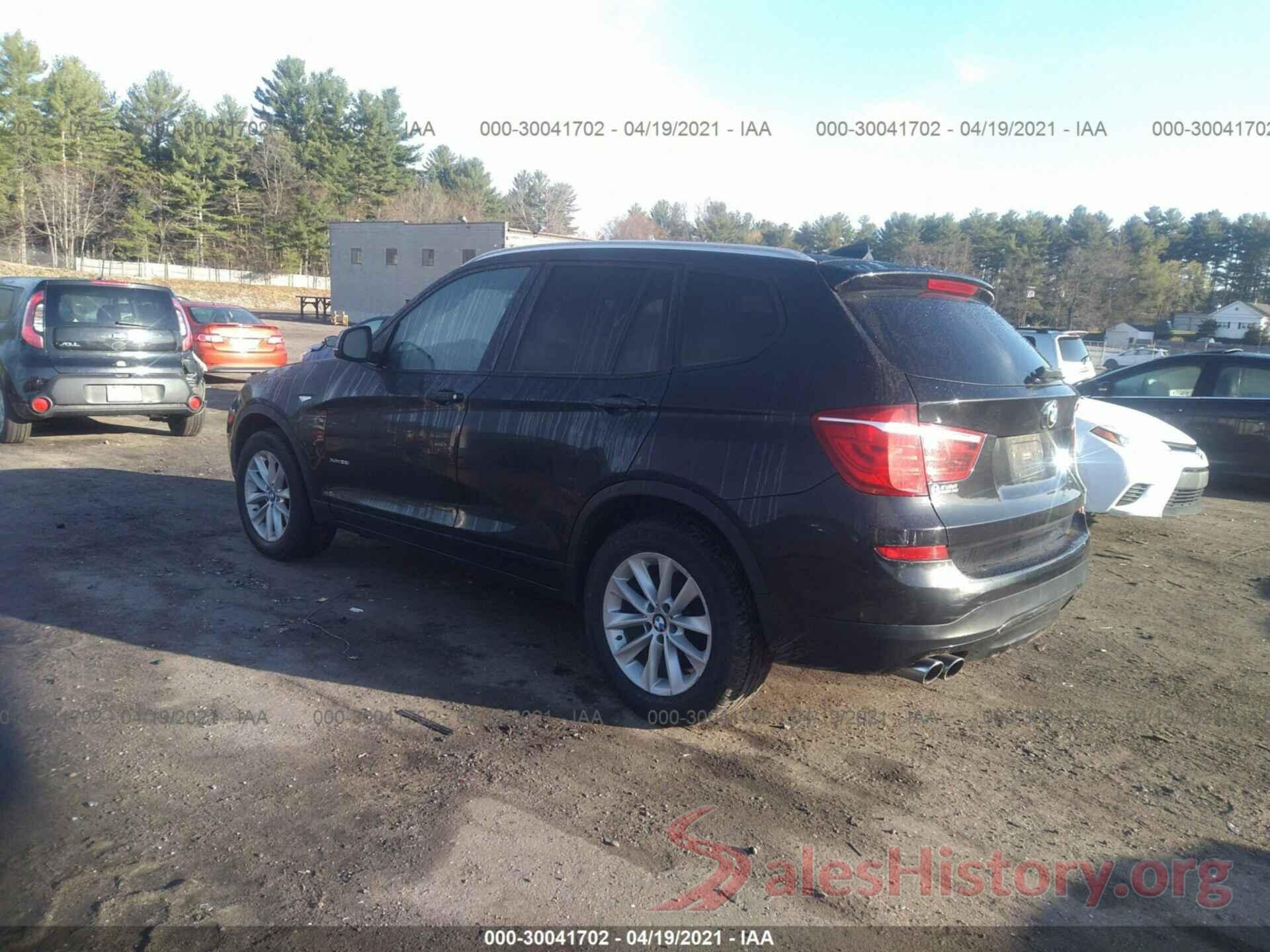 5UXWX9C56G0D82502 2016 BMW X3