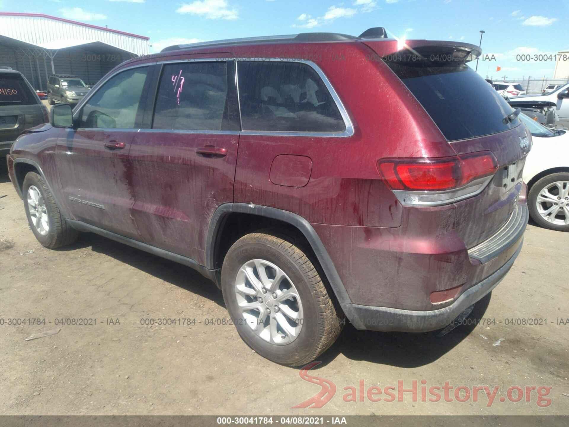 1C4RJEAG2MC597847 2021 JEEP GRAND CHEROKEE