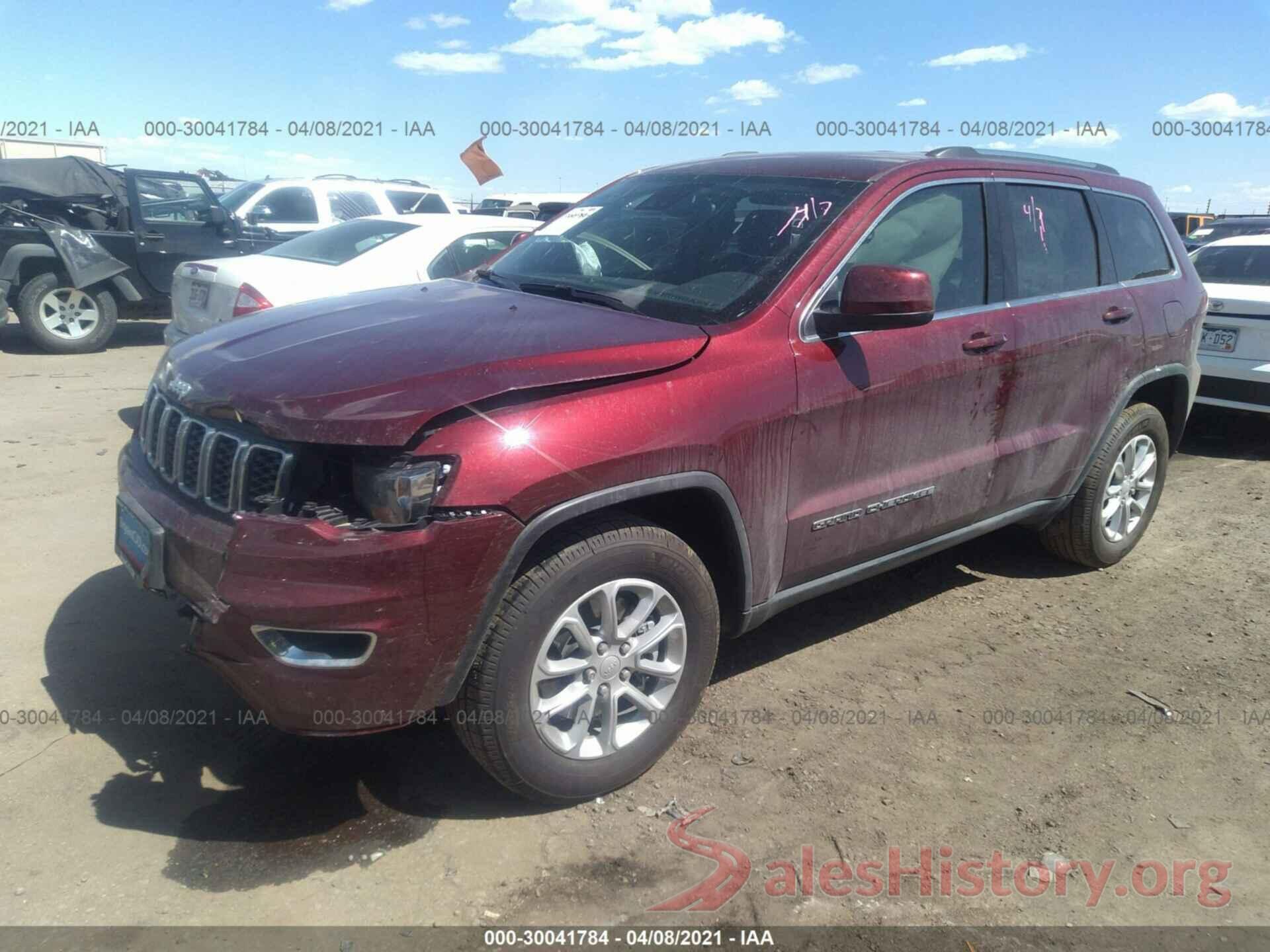 1C4RJEAG2MC597847 2021 JEEP GRAND CHEROKEE