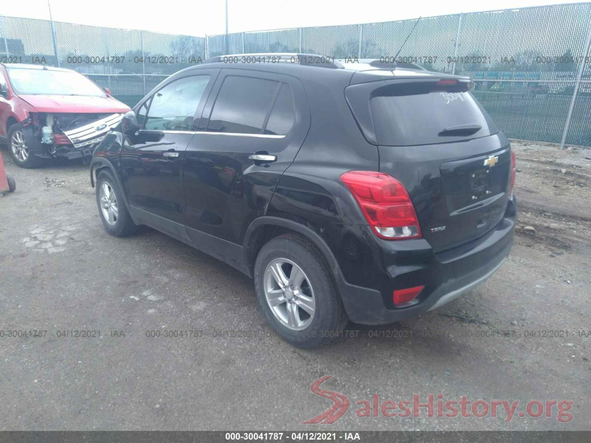 3GNCJLSB9HL189523 2017 CHEVROLET TRAX