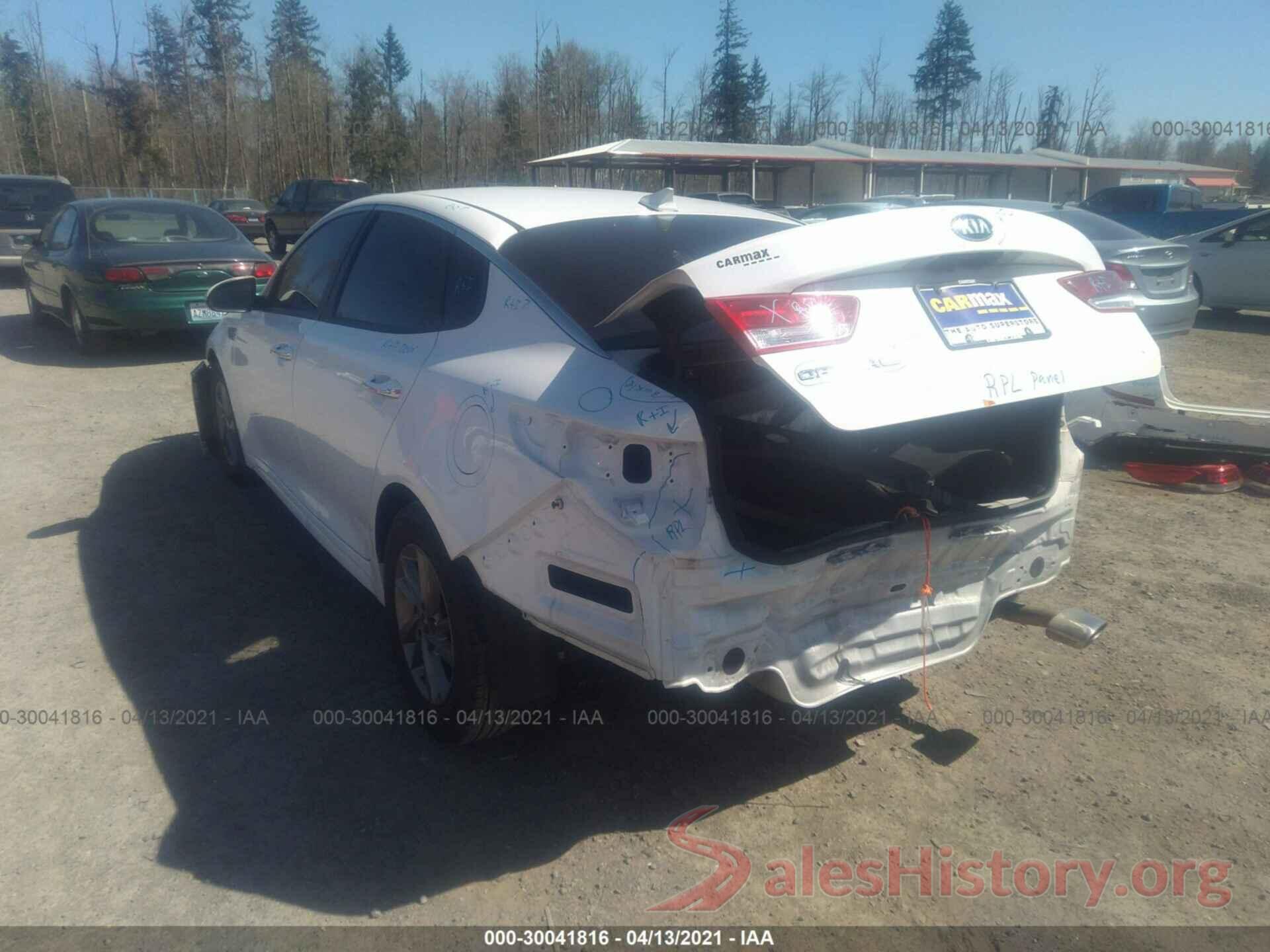 5XXGT4L39LG385662 2020 KIA OPTIMA