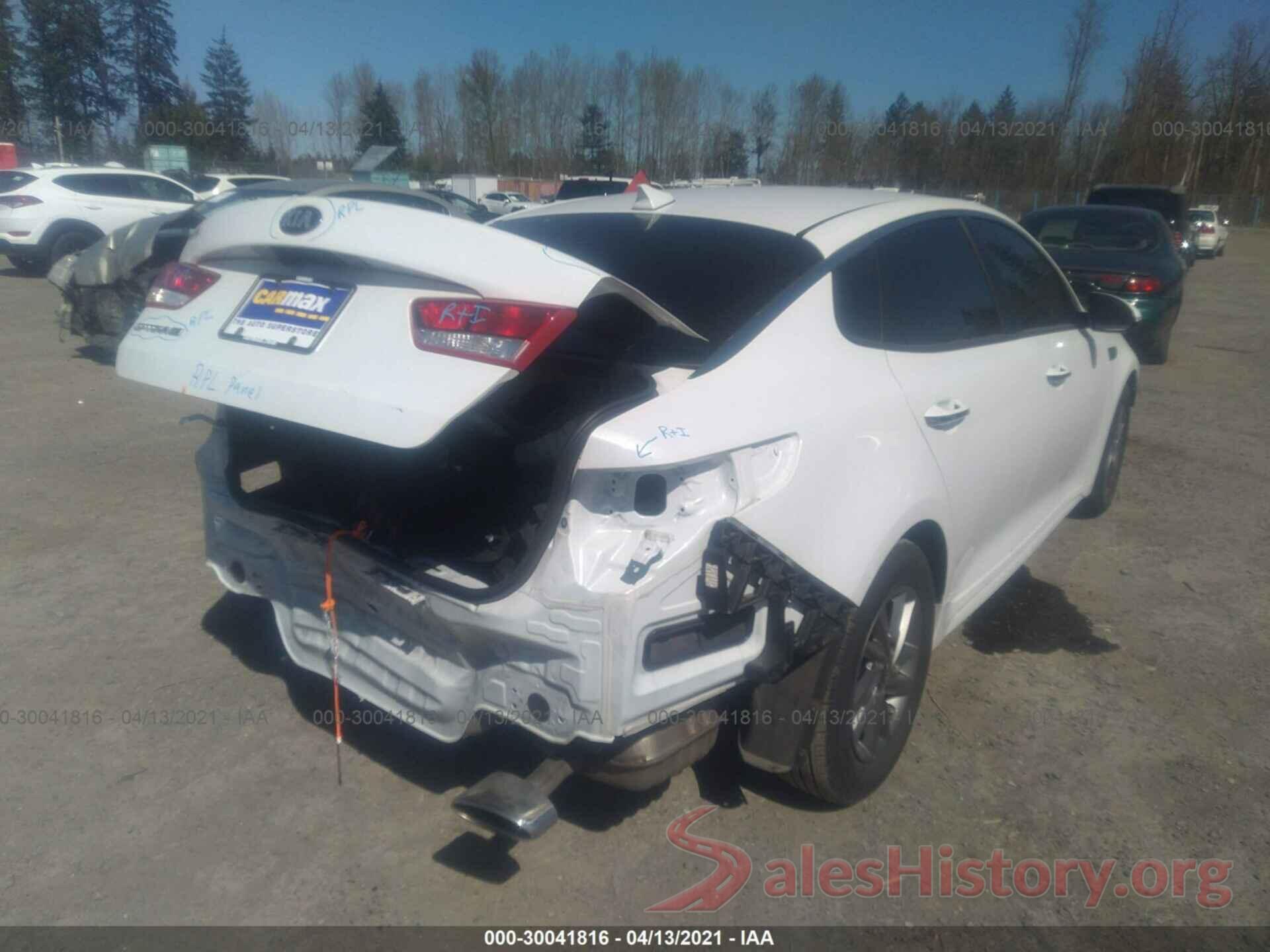 5XXGT4L39LG385662 2020 KIA OPTIMA