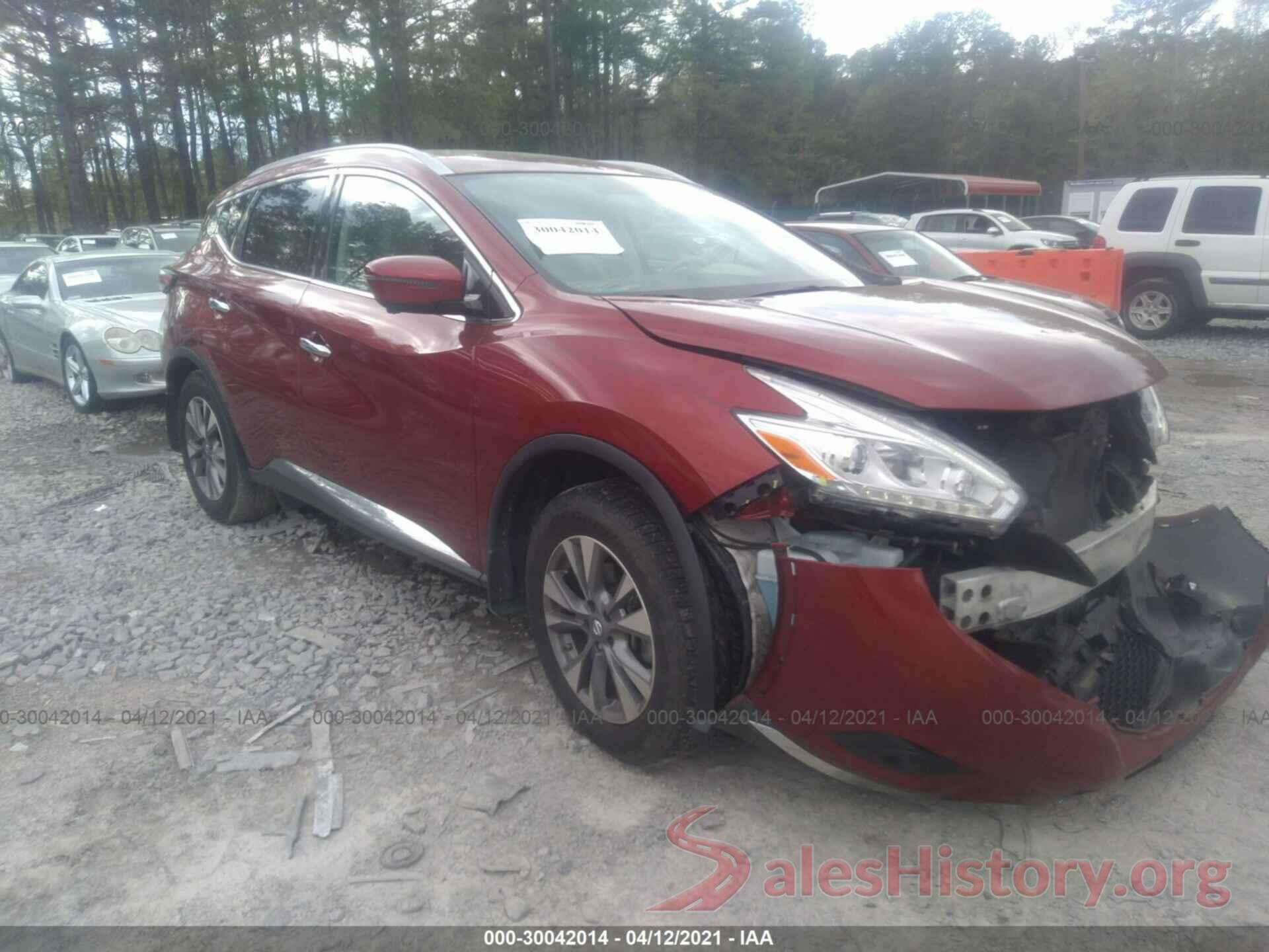 5N1AZ2MG0GN144573 2016 NISSAN MURANO