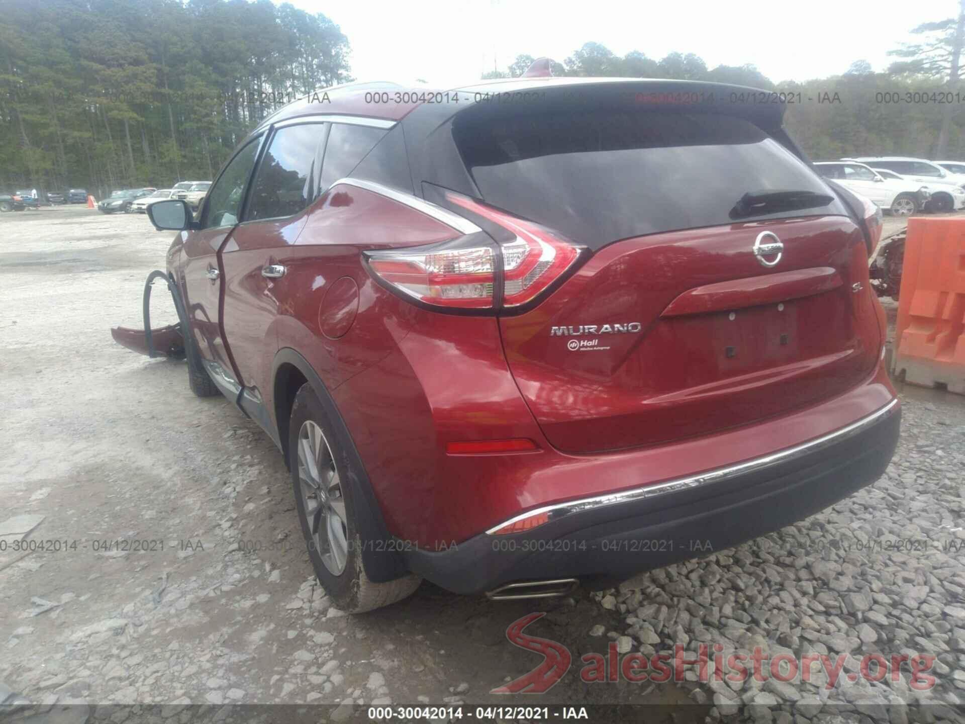 5N1AZ2MG0GN144573 2016 NISSAN MURANO