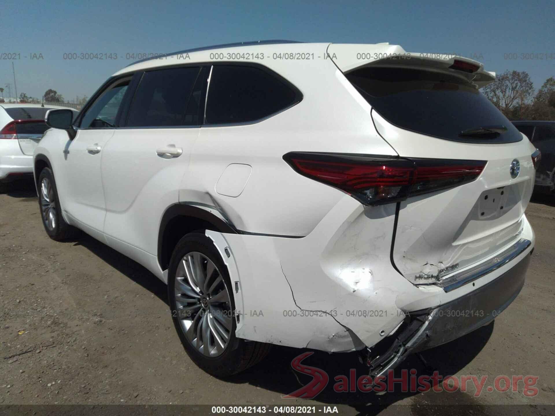 5TDEBRCH5MS024187 2021 TOYOTA HIGHLANDER