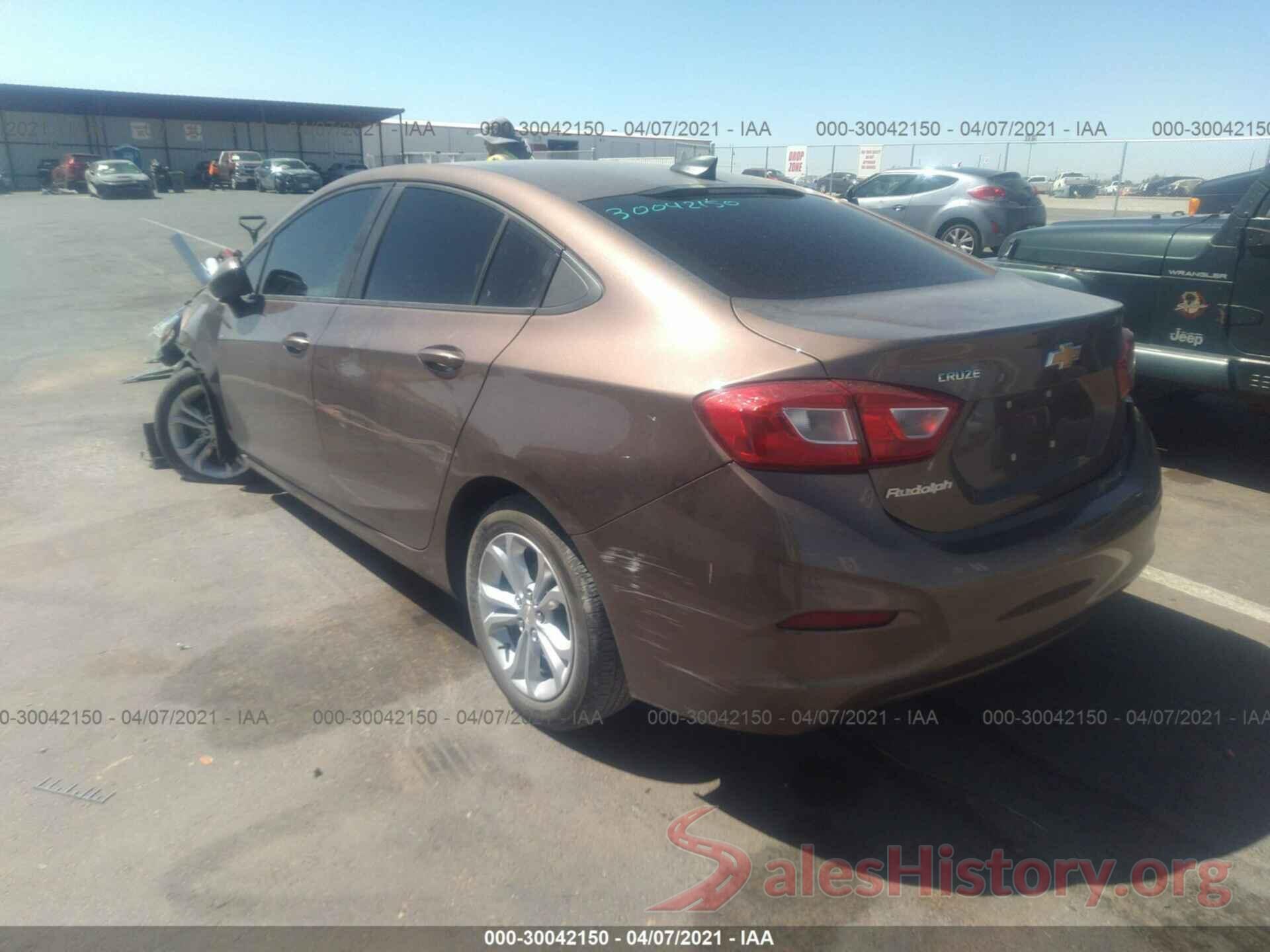 1G1BC5SM2K7126960 2019 CHEVROLET CRUZE