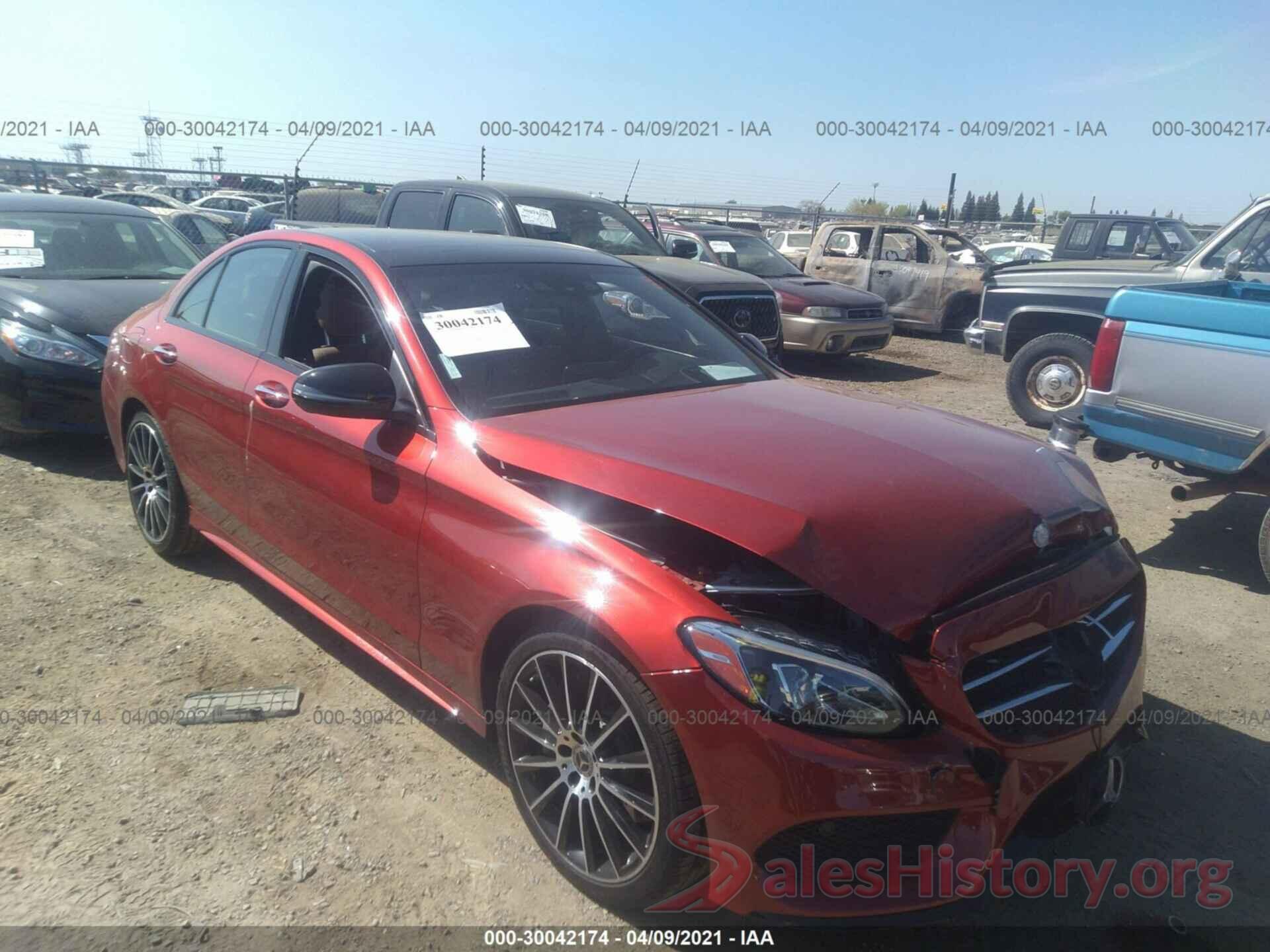 55SWF4KB6HU228613 2017 MERCEDES-BENZ C-CLASS