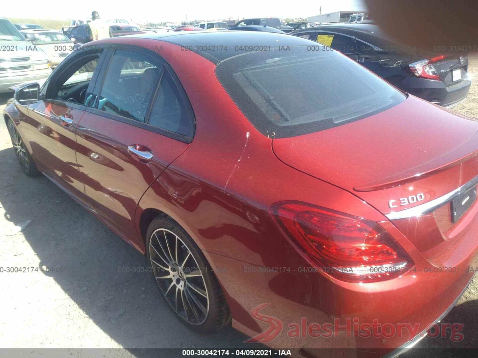 55SWF4KB6HU228613 2017 MERCEDES-BENZ C-CLASS