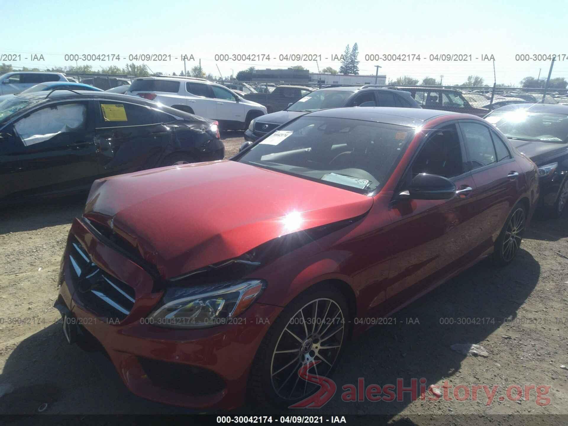 55SWF4KB6HU228613 2017 MERCEDES-BENZ C-CLASS