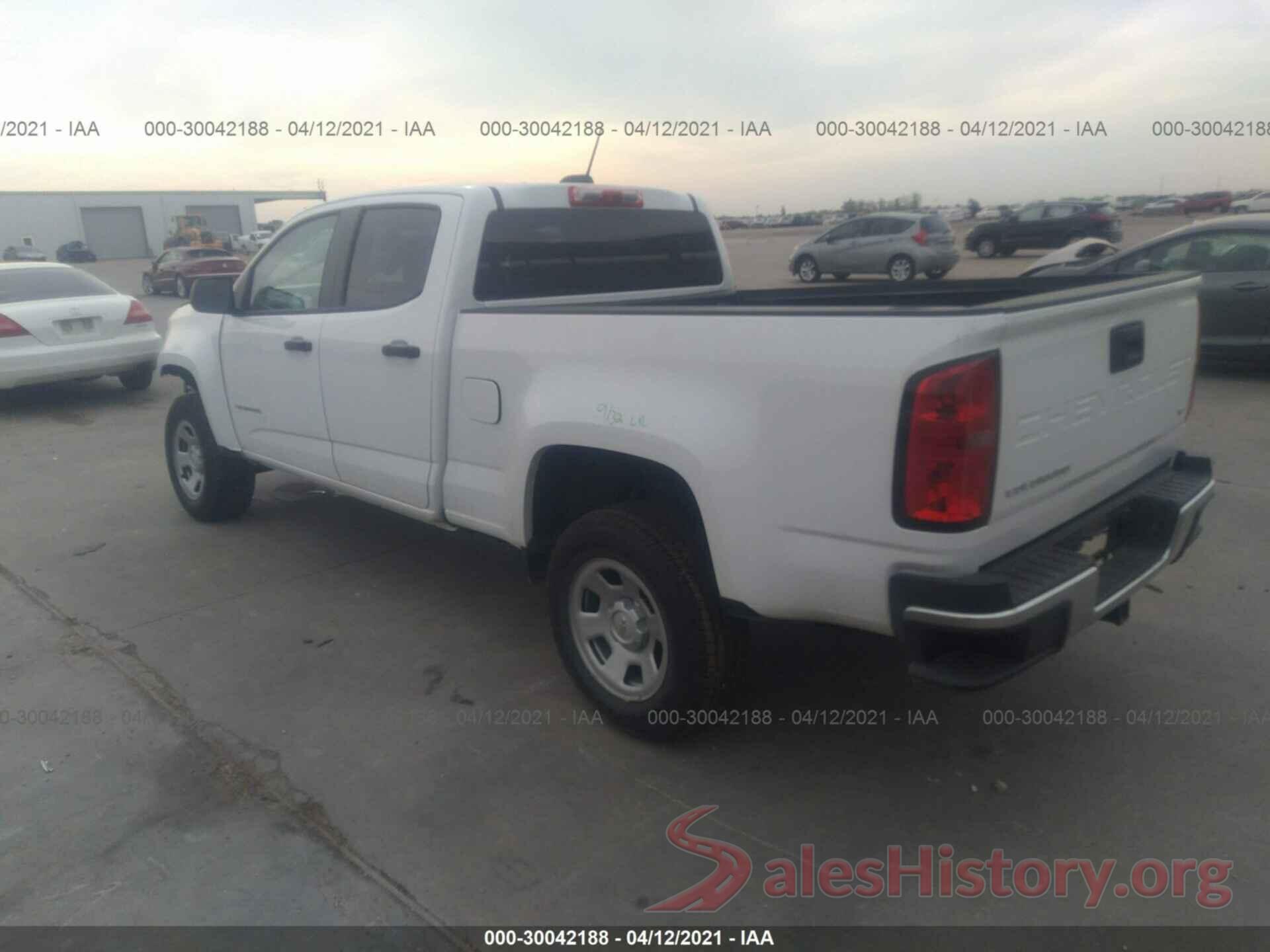 1GCGSBEN7M1149630 2021 CHEVROLET COLORADO