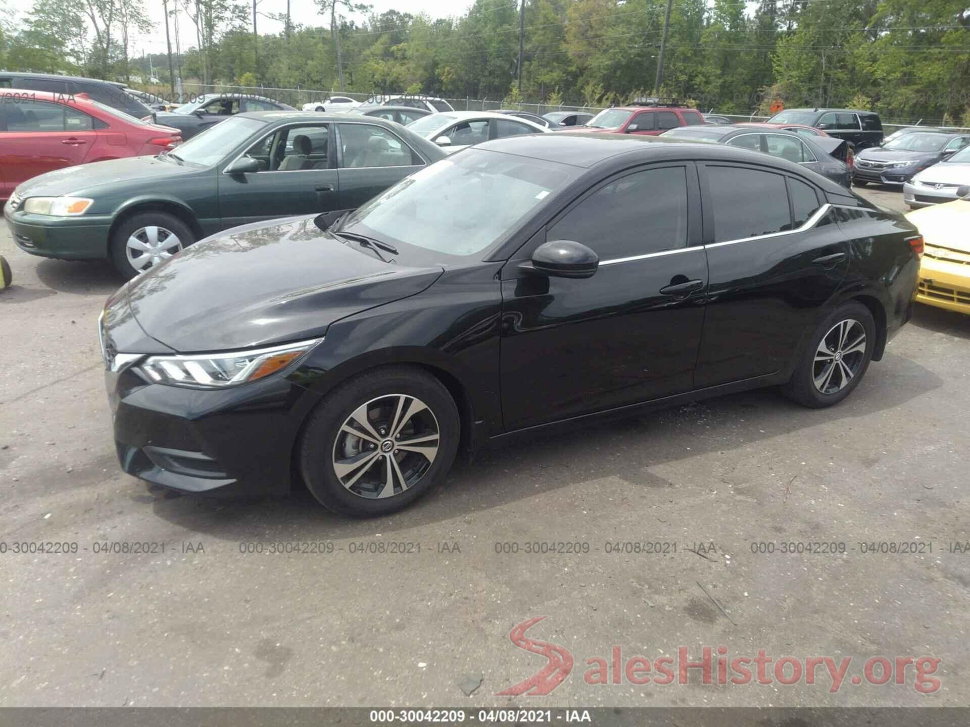 3N1AB8CV5LY254188 2020 NISSAN SENTRA