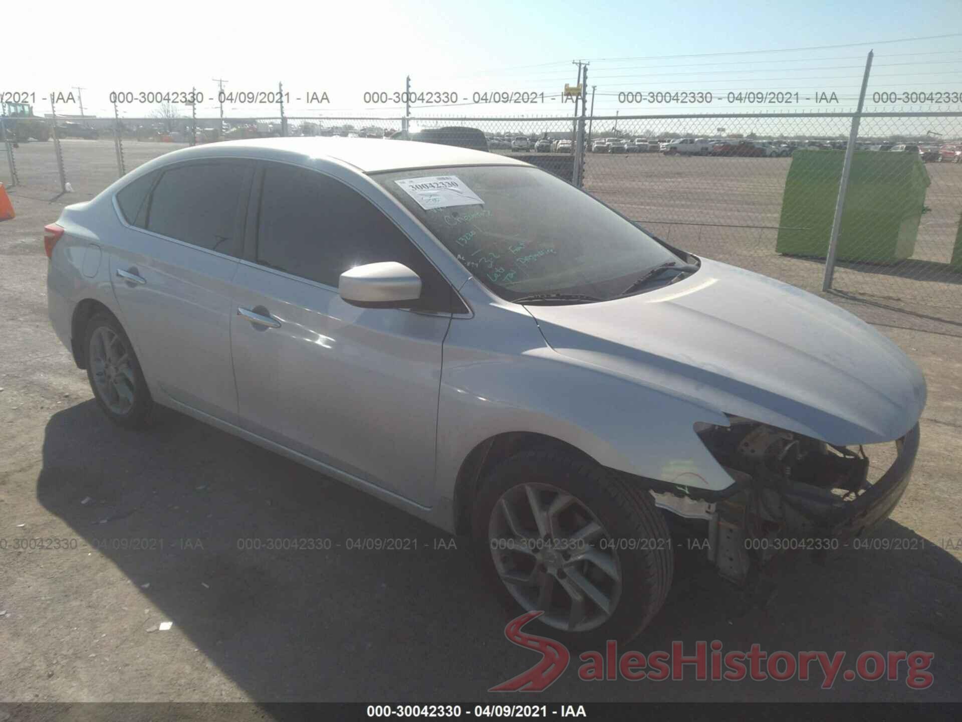 3N1AB7AP0GL660767 2016 NISSAN SENTRA