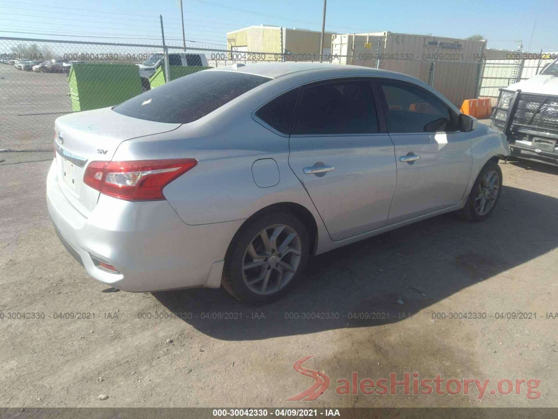 3N1AB7AP0GL660767 2016 NISSAN SENTRA