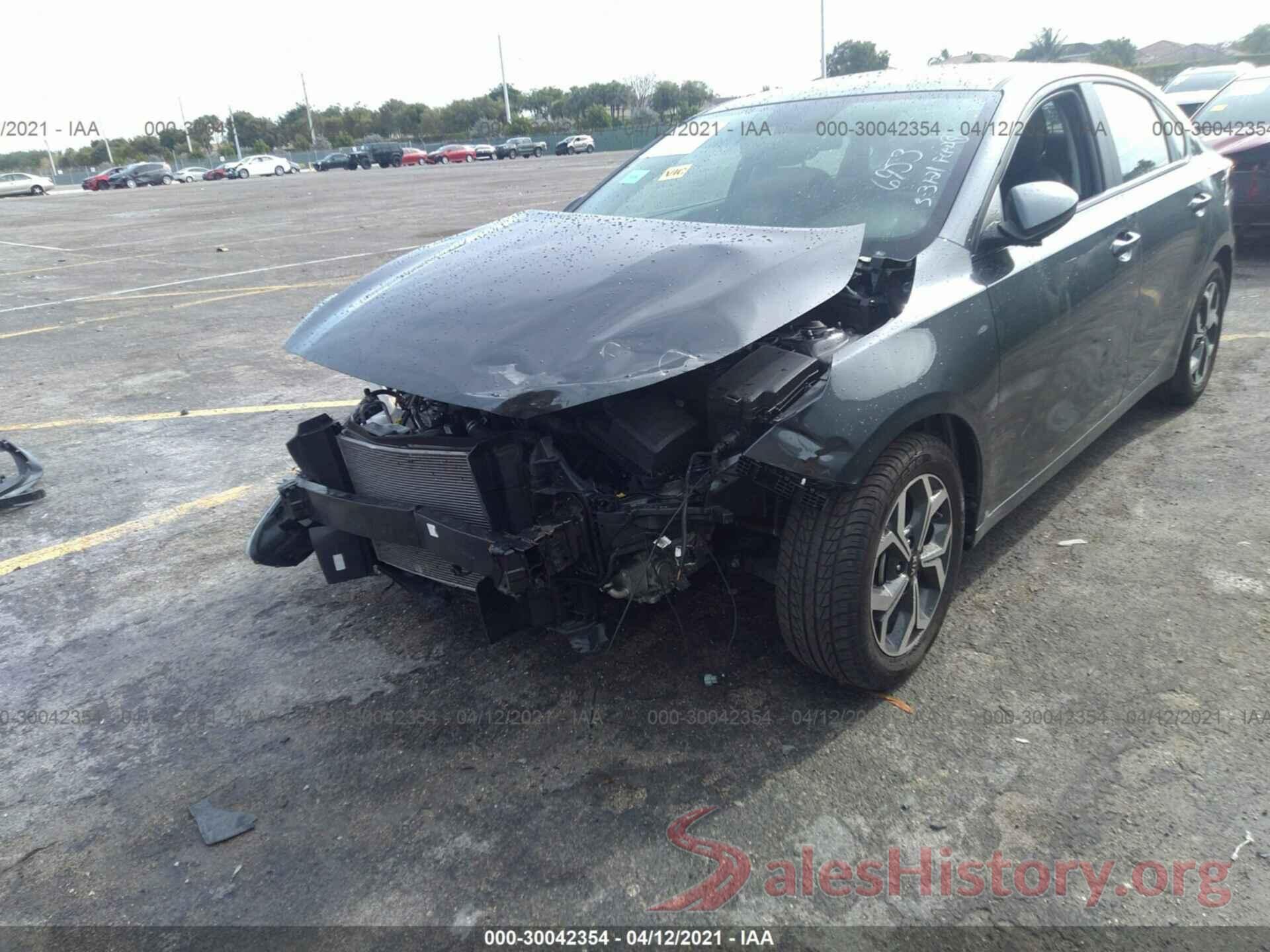 3KPF24AD5LE216953 2020 KIA FORTE