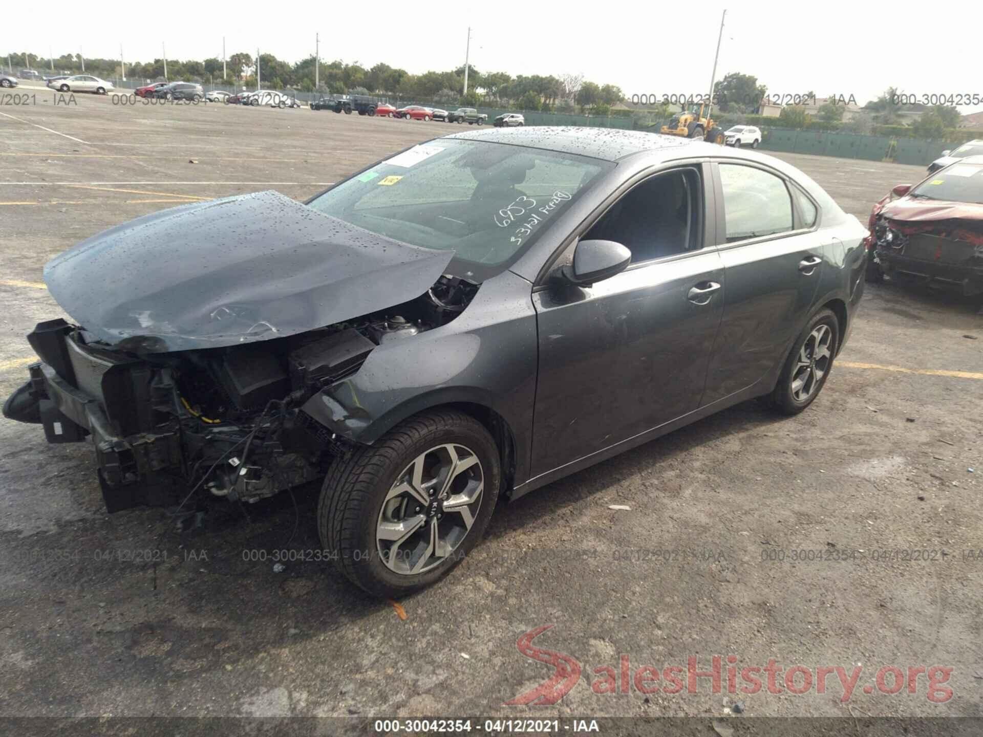 3KPF24AD5LE216953 2020 KIA FORTE