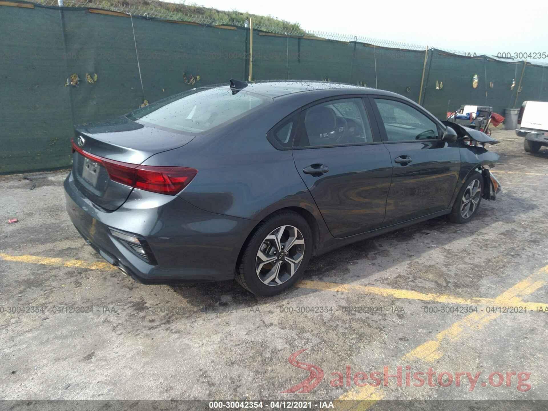 3KPF24AD5LE216953 2020 KIA FORTE