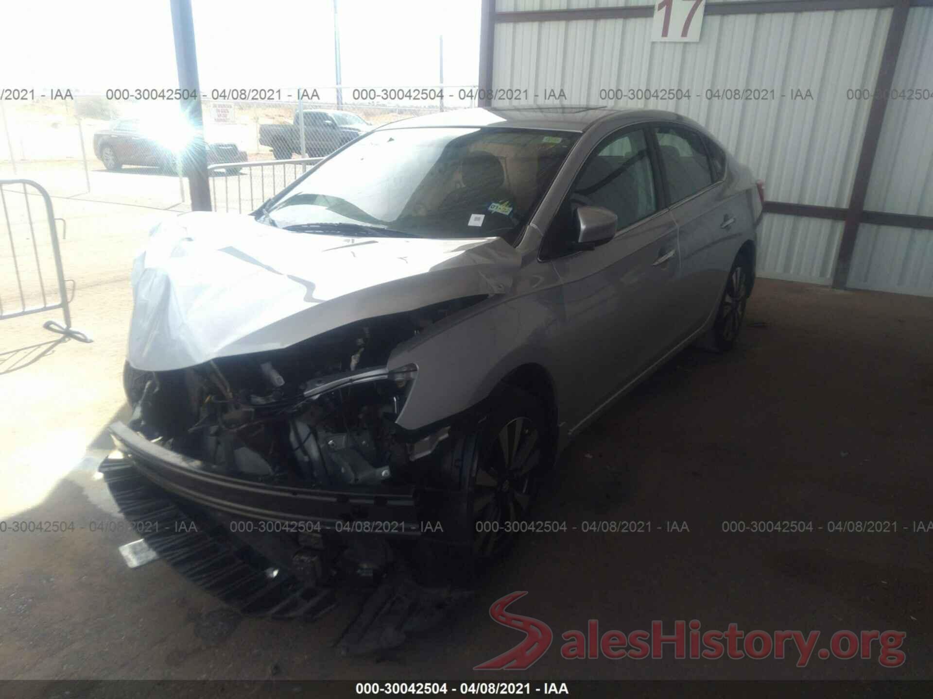 3N1AB7AP6KY208267 2019 NISSAN SENTRA