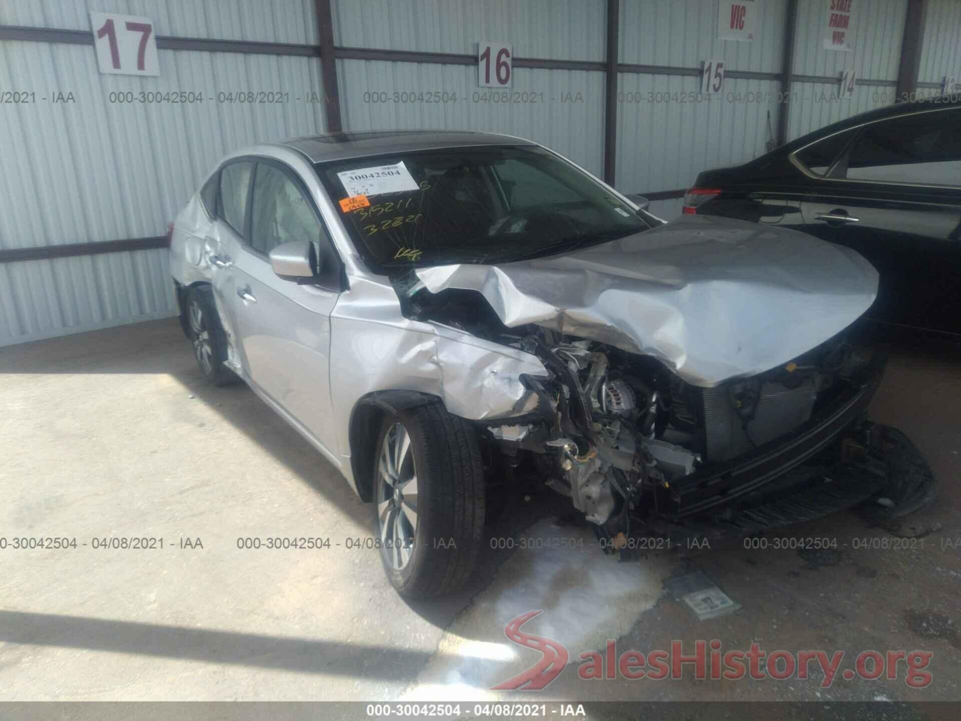 3N1AB7AP6KY208267 2019 NISSAN SENTRA