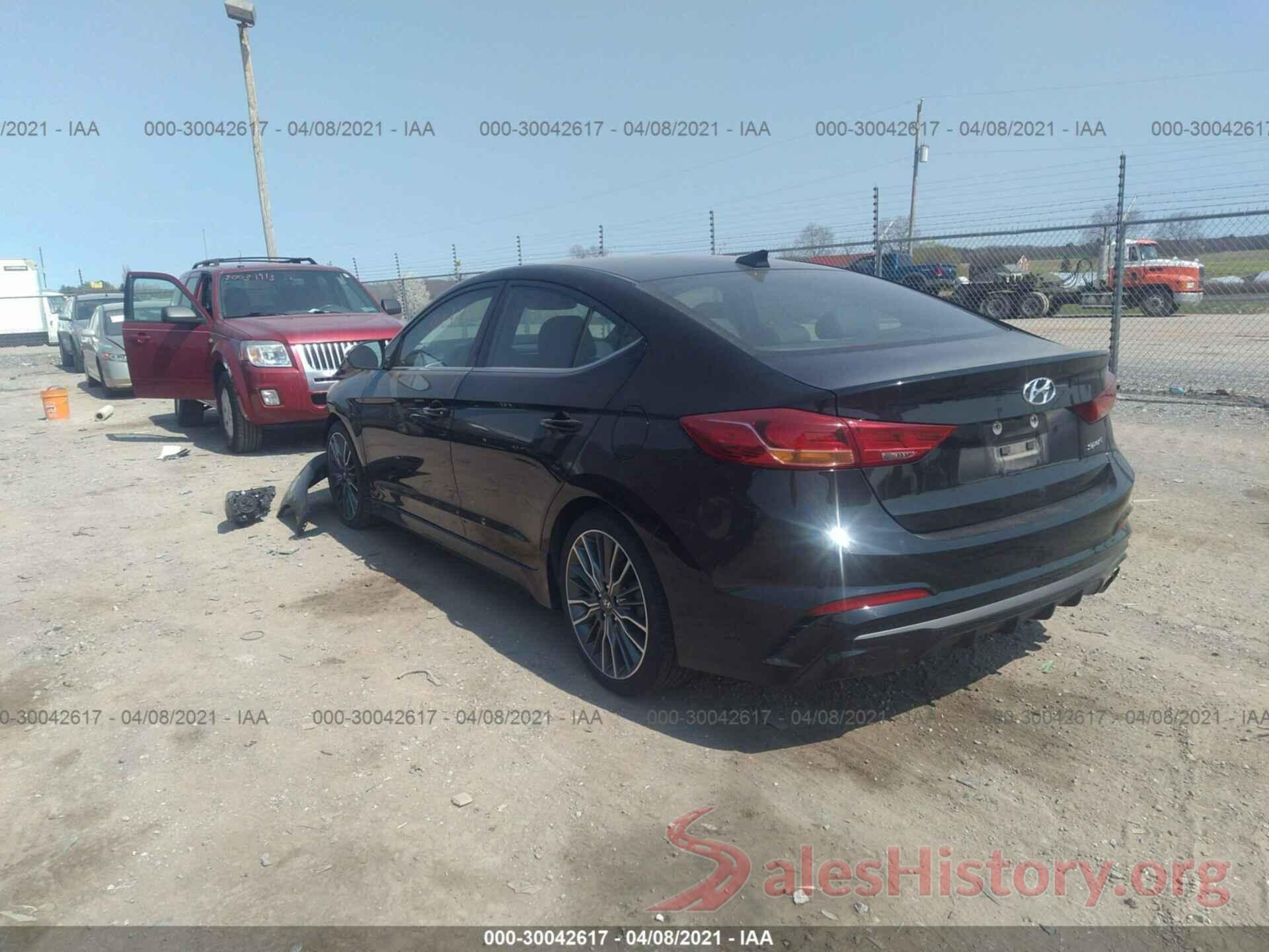 KMHD04LB5JU586853 2018 HYUNDAI ELANTRA